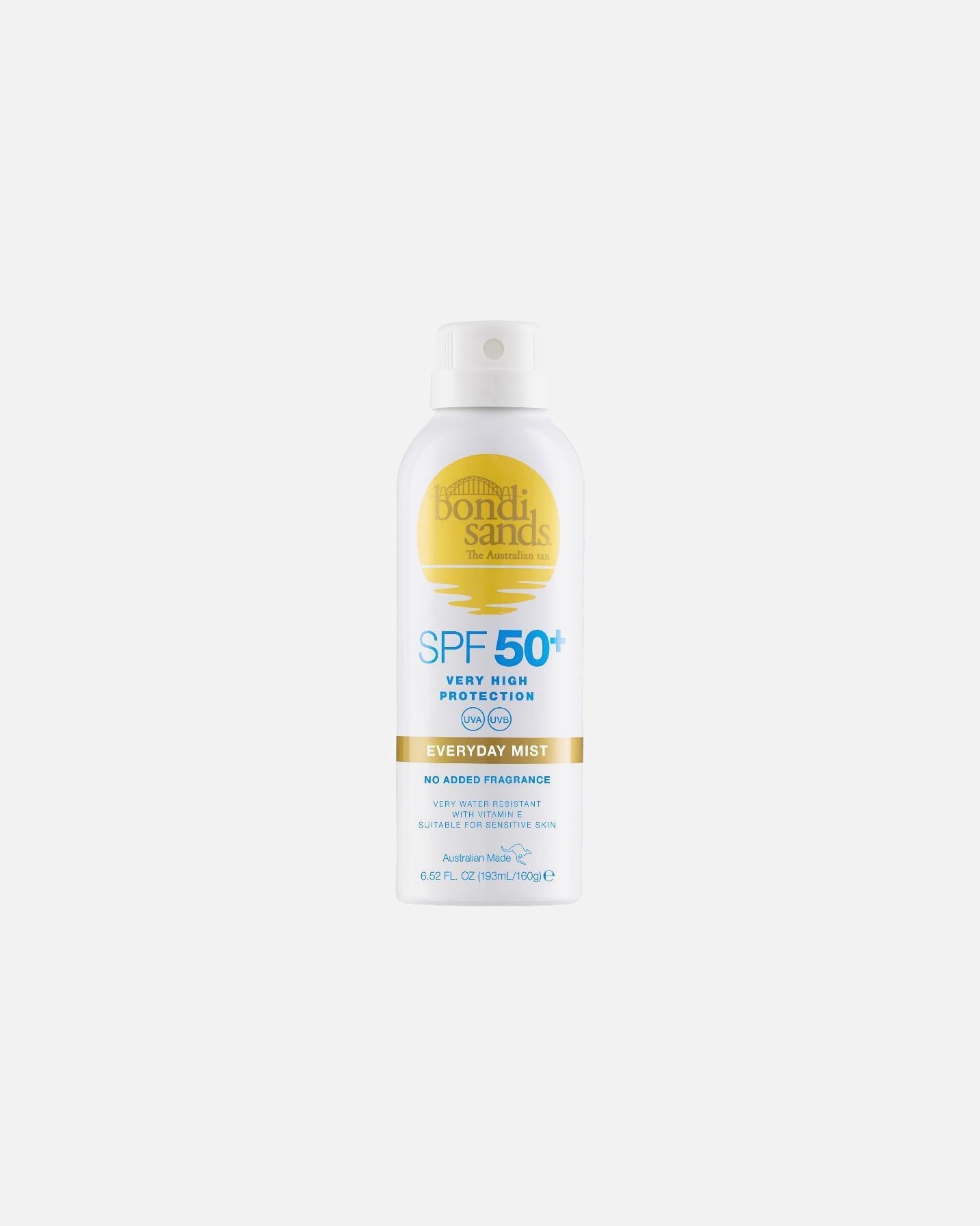 Kūno dulksna UnisexBondi SandsSPF 50+ EVERYDAY AEROSOL MIST SPRAY160 g