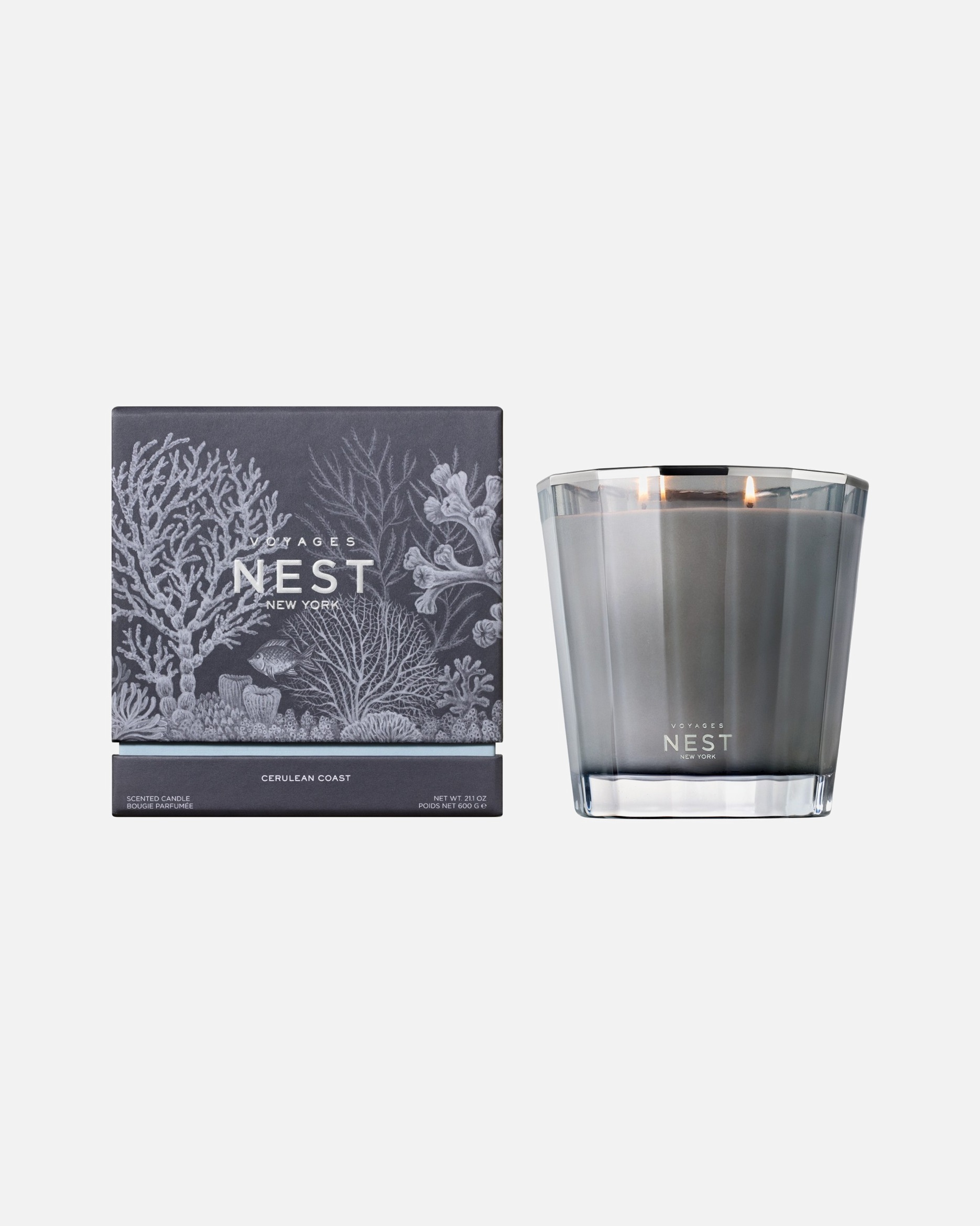 Žvakė UnisexNEST NEW YORKDefault Brand LineVoyages Cerulean Coast 2-Wick600 g