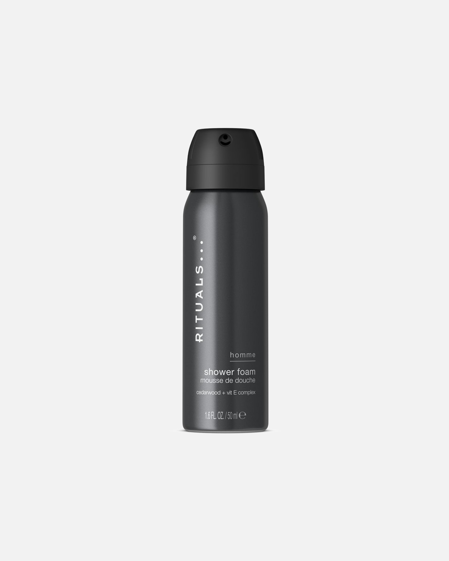 Kūno prausimosi putos VyramsRitualsHomme CollectionFOAMING SHOWER GEL50 ml
