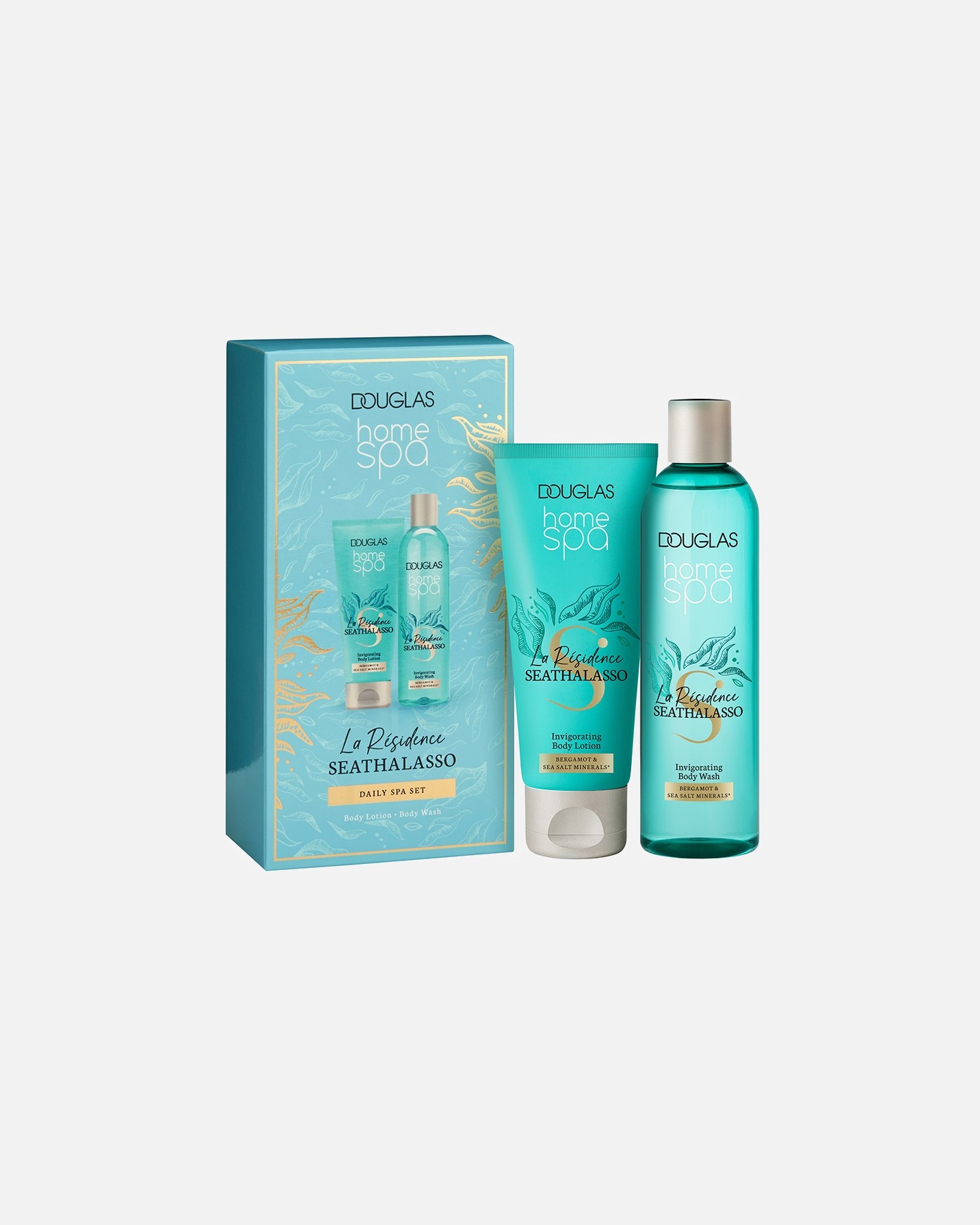Kūno priežiūros rinkinys UnisexDouglas CollectionHome SpaLa Résidence Seathalasso Daily Spa Set1 vnt.