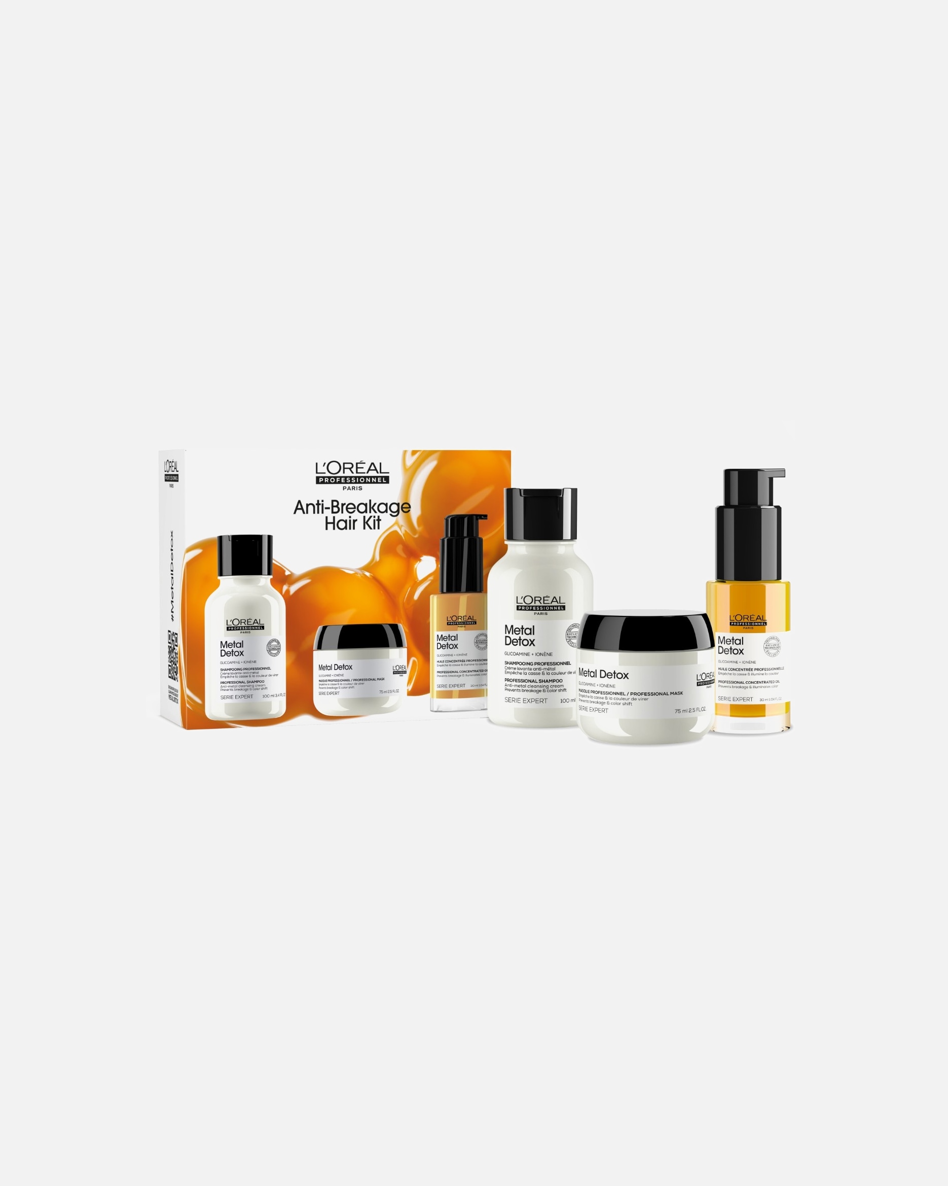 Plaukų priežiūros rinkinys UnisexL´Oréal Professionnel ParisSerie Expert Metal DXMINI TRIO SET1 vnt.