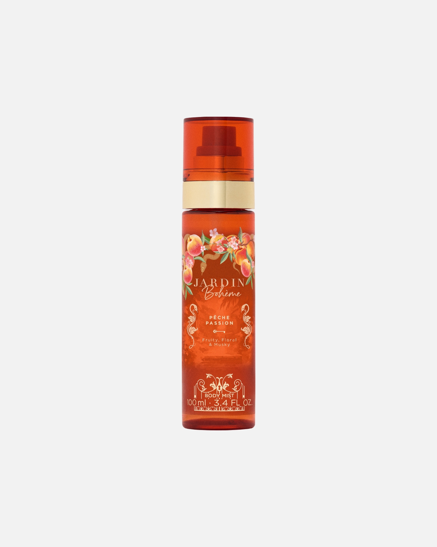 Kūno dulksna UnisexJardin BohèmeFORBIDDEN FRUIT COLLECTIONPêche Passion Body Mist100 ml