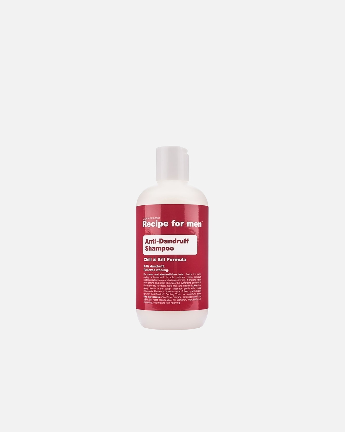 Plaukų šampūnas UnisexRecipe for MenANTI-DANDRUFF SHAMPOO250 ml