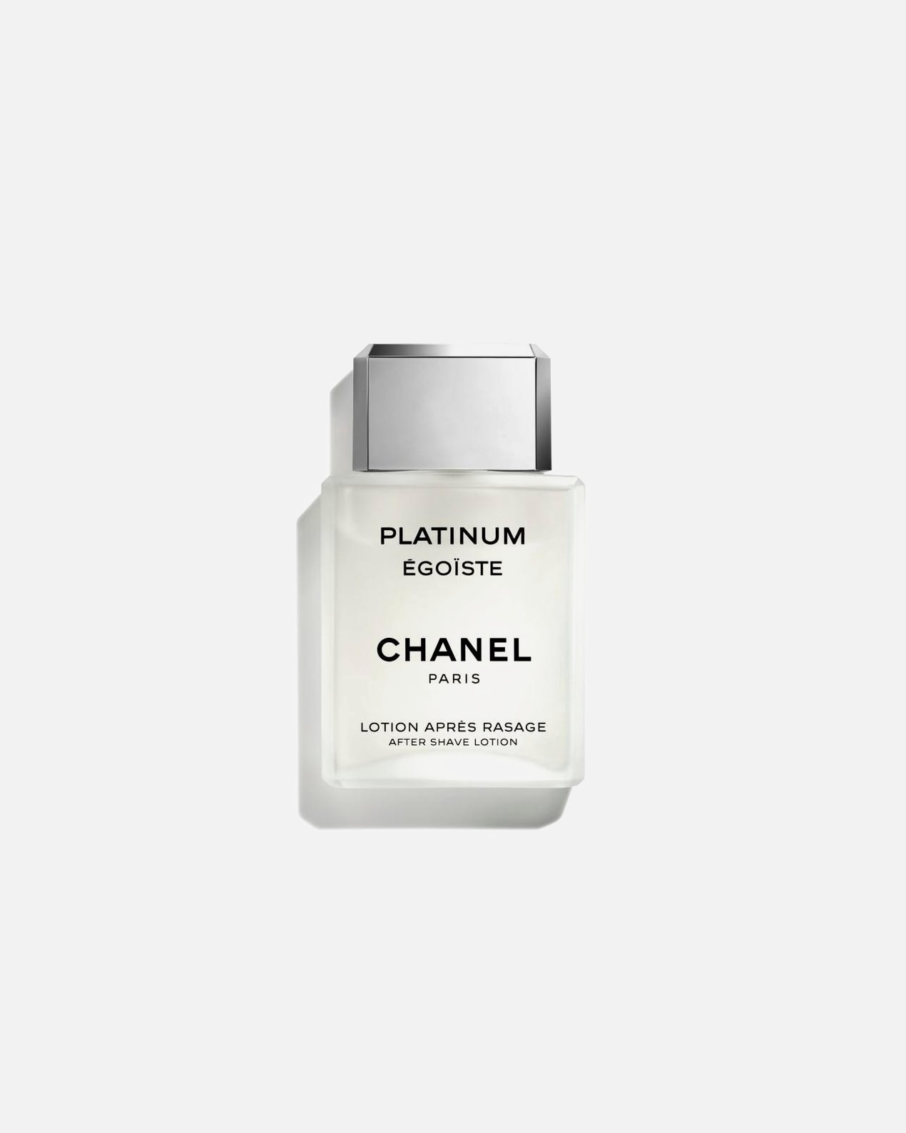 Priemonė po skutimosi UnisexCHANELPLATINUM ÉGOÏSTE100 ml