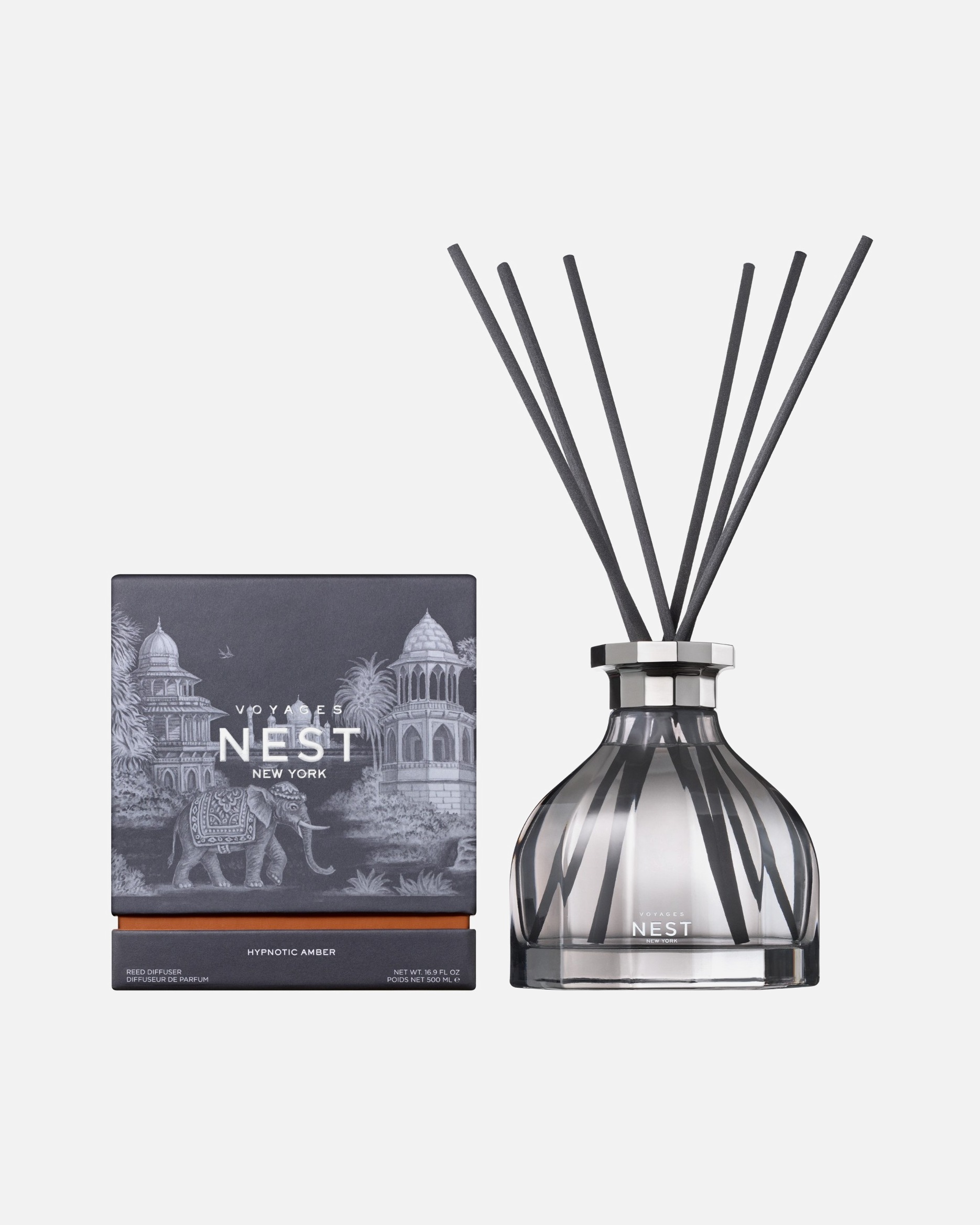 Namų kvapas UnisexNEST NEW YORKDefault Brand LineVoyages Hypnotic Amber Reed Diffuser500 ml
