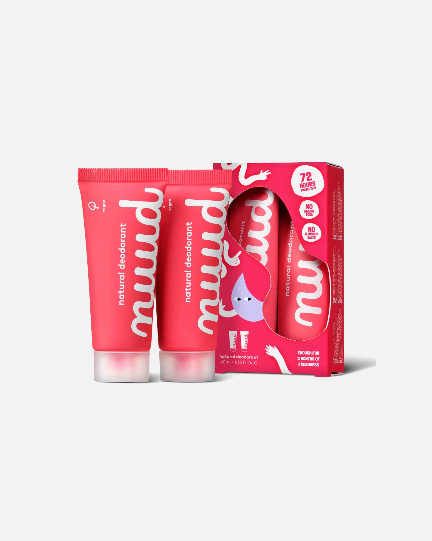 Dezodorantas UnisexNuudSmarter Pack40 ml