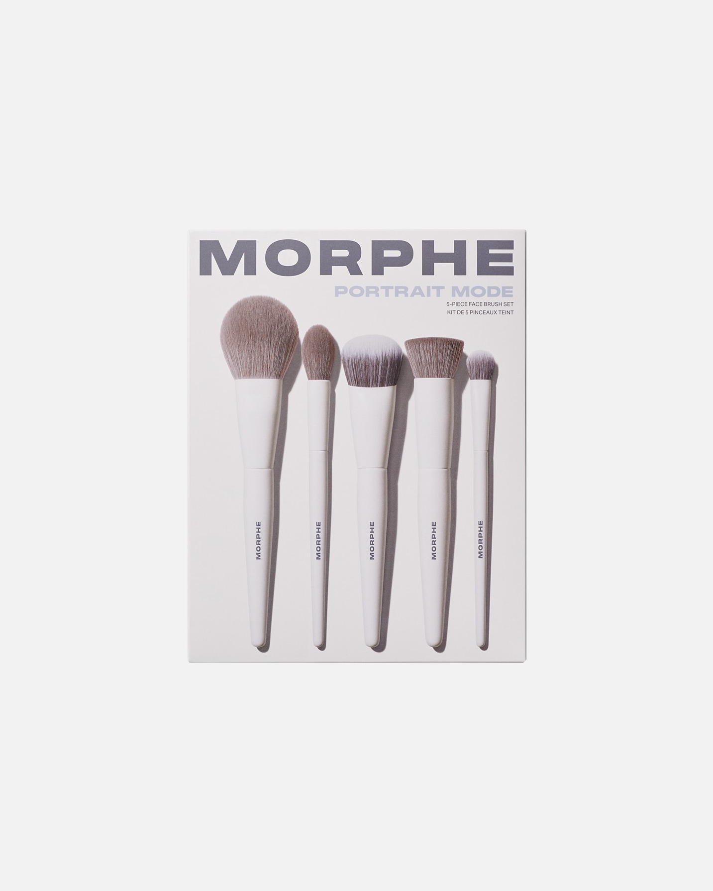 Makiažo šepetėlių rinkinys UnisexMorphePORTRAIT MODE 5-PIECE FACE BRUSH SET UK/EU/AUS1 Piece