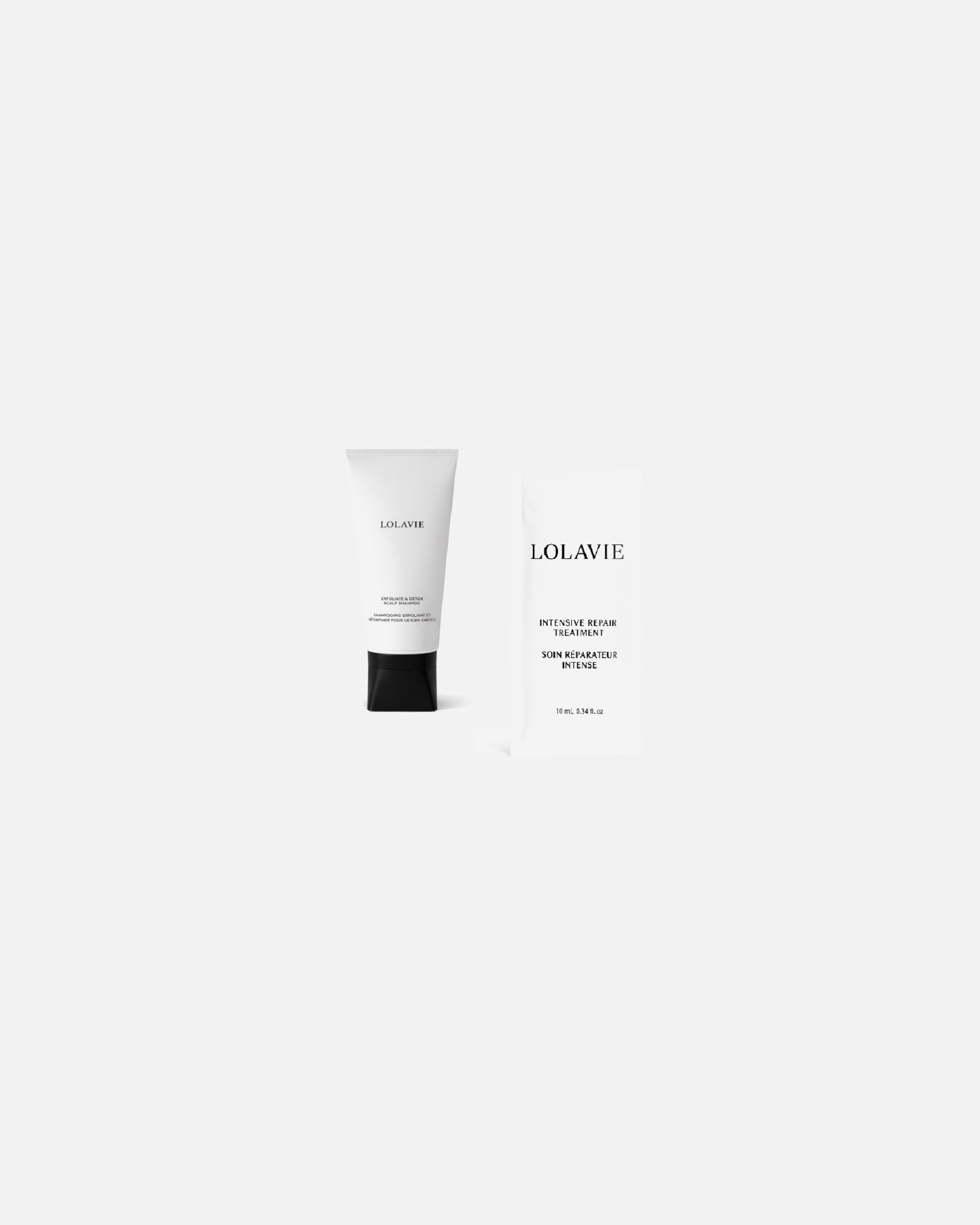 TIK INTERNETE! Perkant 2 ar daugiau LOLAVIE produktus - DOVANA LOLAVIE plaukų priežiūros miniatiūrų rinkinys (22 ml ir 10 ml).