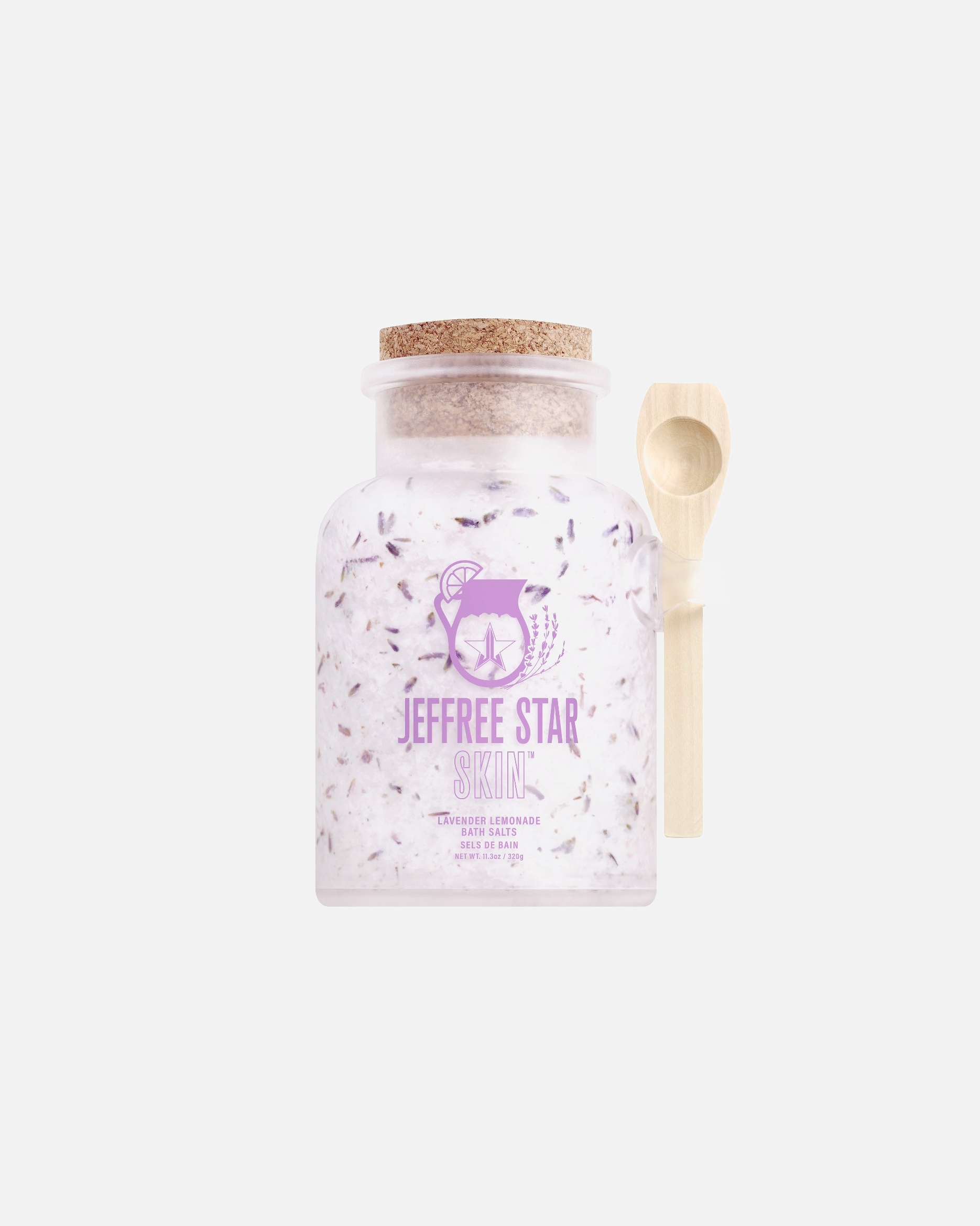 Drėkinamoji priemonė voniai UnisexJeffree StarLavender Lemonade Bath Salts320 g