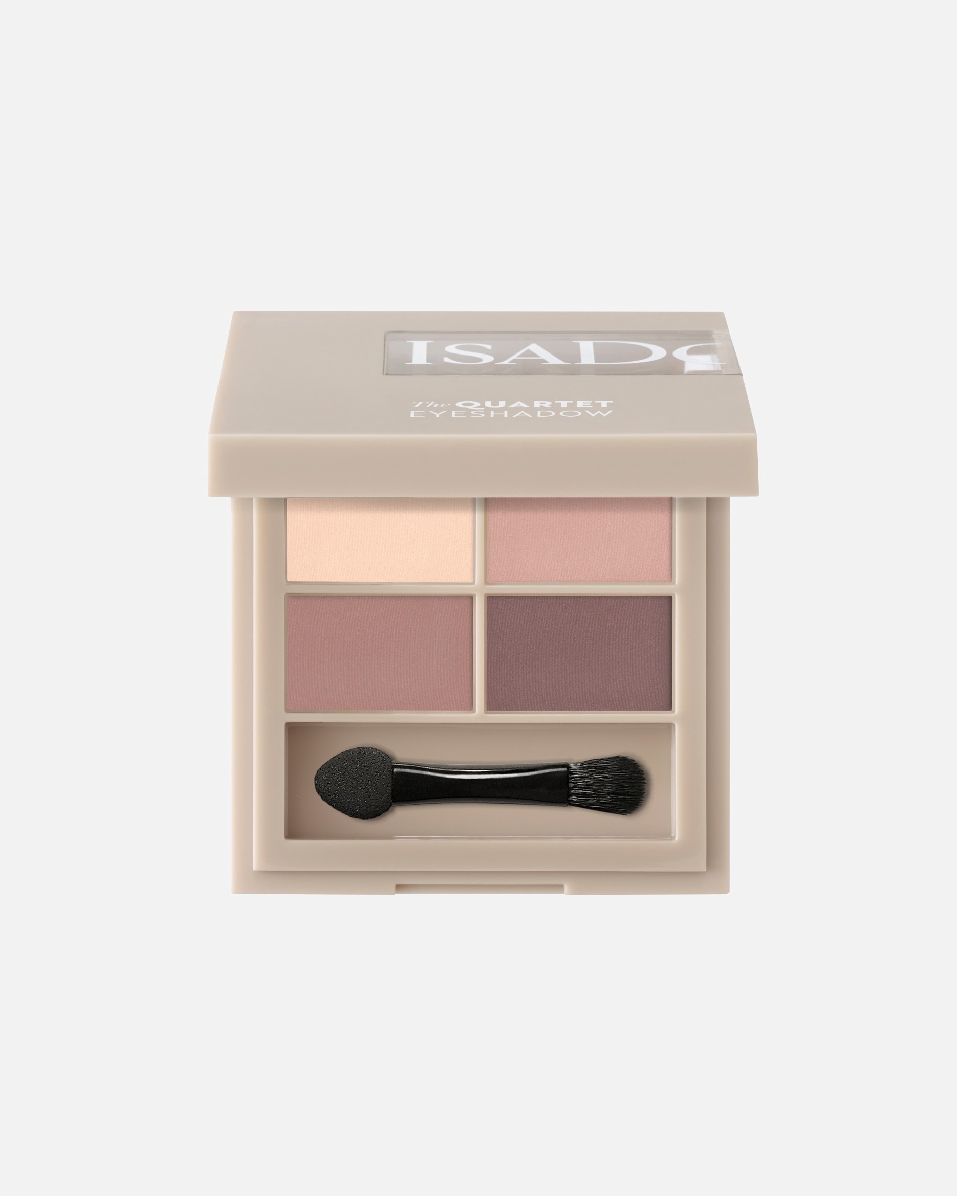 Akių šešėliai, Paletė UnisexIsadoraTHE EYESHADOW QUARTET01 - MUDDY NUDES