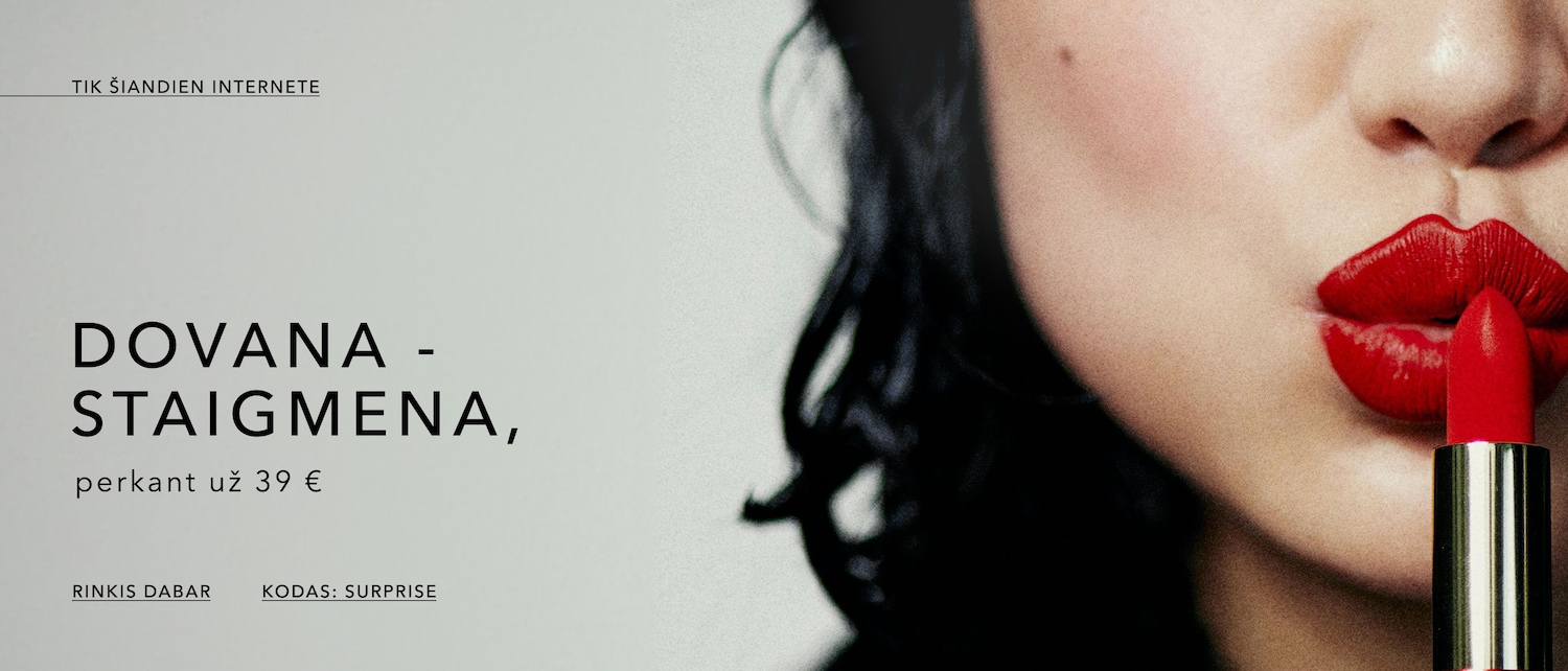 Dovana – staigmena, perkant už 39 € su kodu:surprise