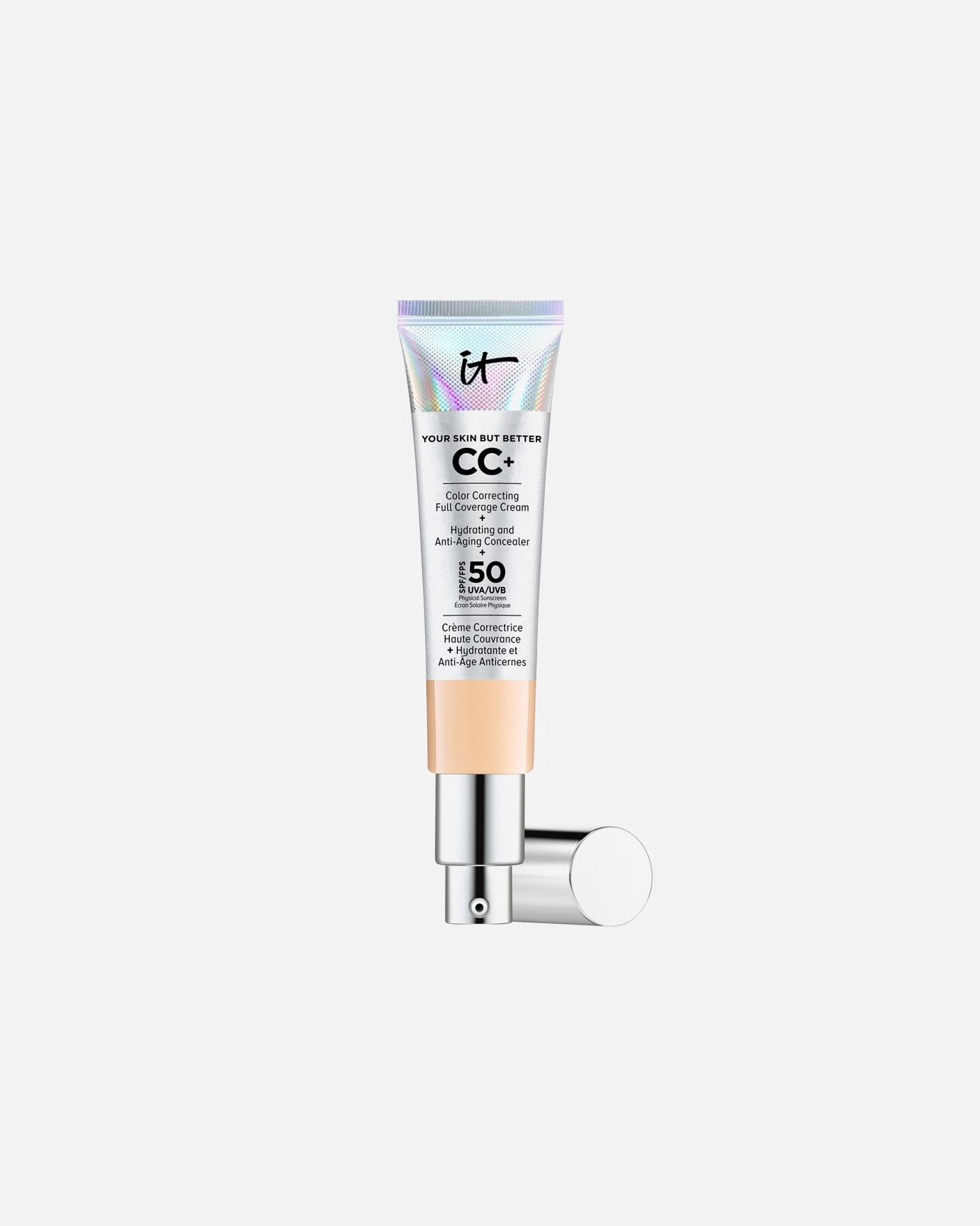 CC kremas UnisexIT CosmeticsYour Skin But BetterCC+ Cream SPF 50Medium