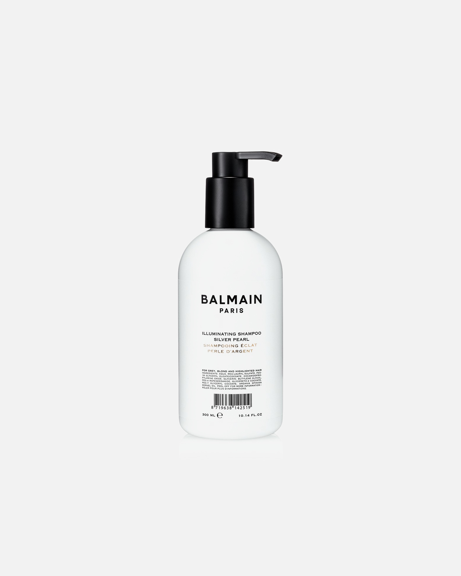 Plaukų šampūnas UnisexBalmain HairIlluminating Shampoo Silver Pearl300 ml
