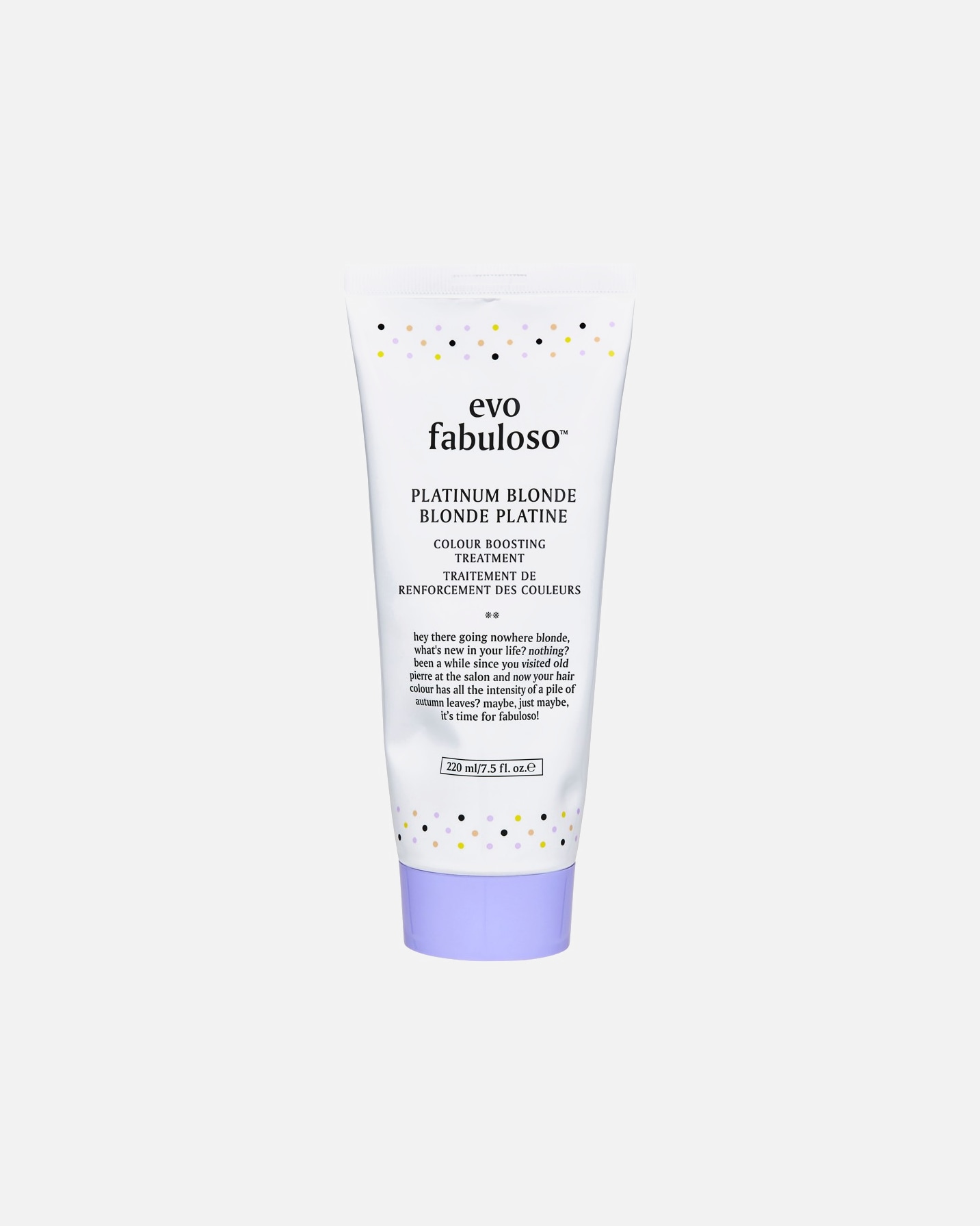 Plaukų atstatomoji priemonė UnisexEVOFABULOSOPLATINUM BLONDE COLOUR BOOSTING TREATMENT100 ml