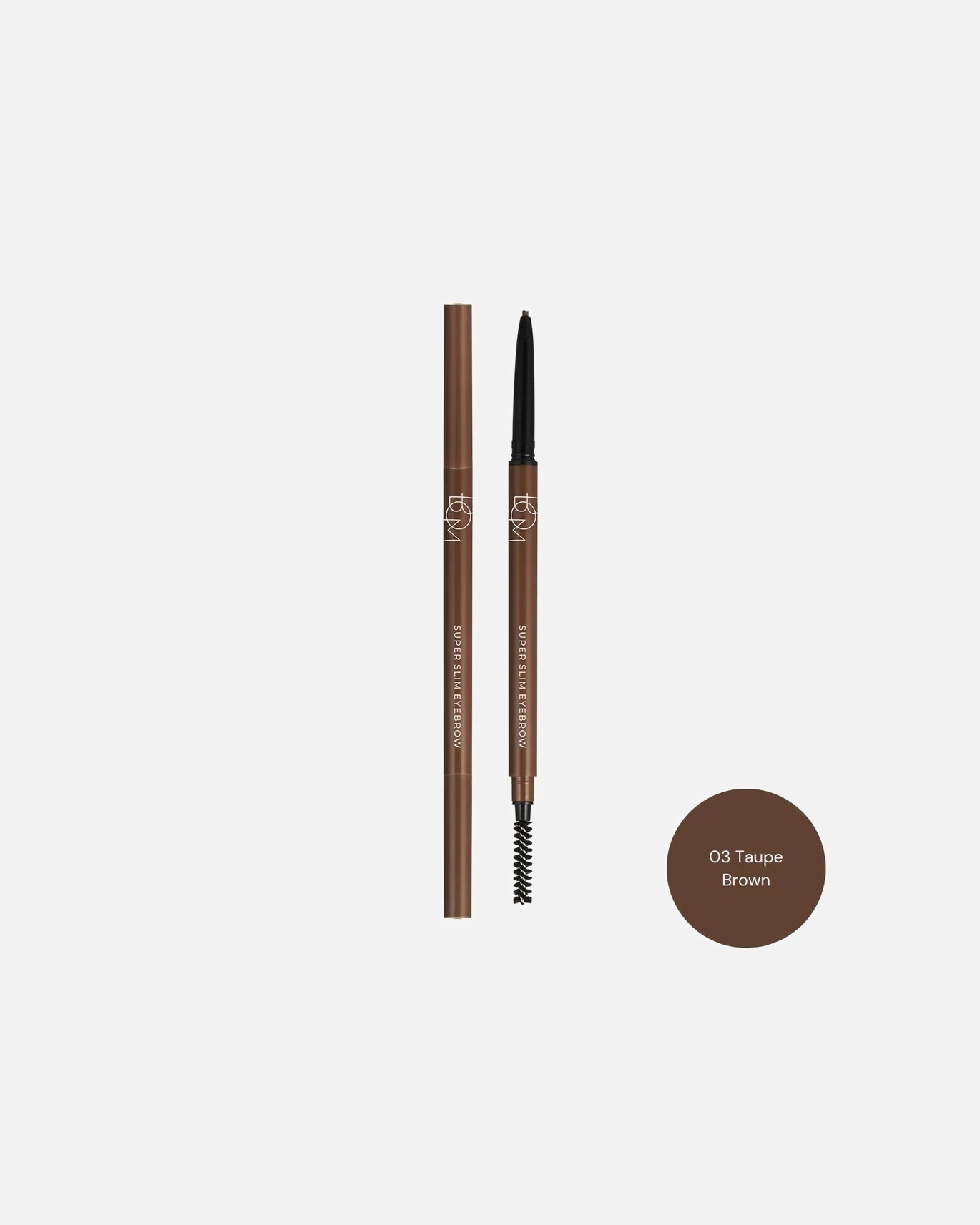 Antakių pieštukas MoterimsBOMBOM SUPER SLIM EYEBROW03 Taupe Brown