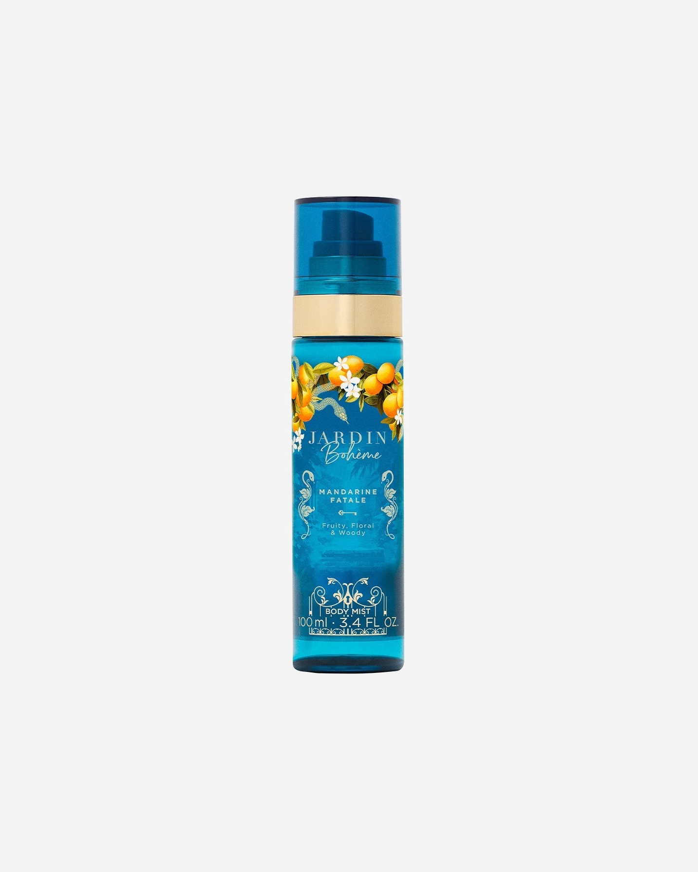 Kūno dulksna UnisexJardin BohèmeFORBIDDEN FRUIT COLLECTIONMandarine Fatale Body Mist100 ml