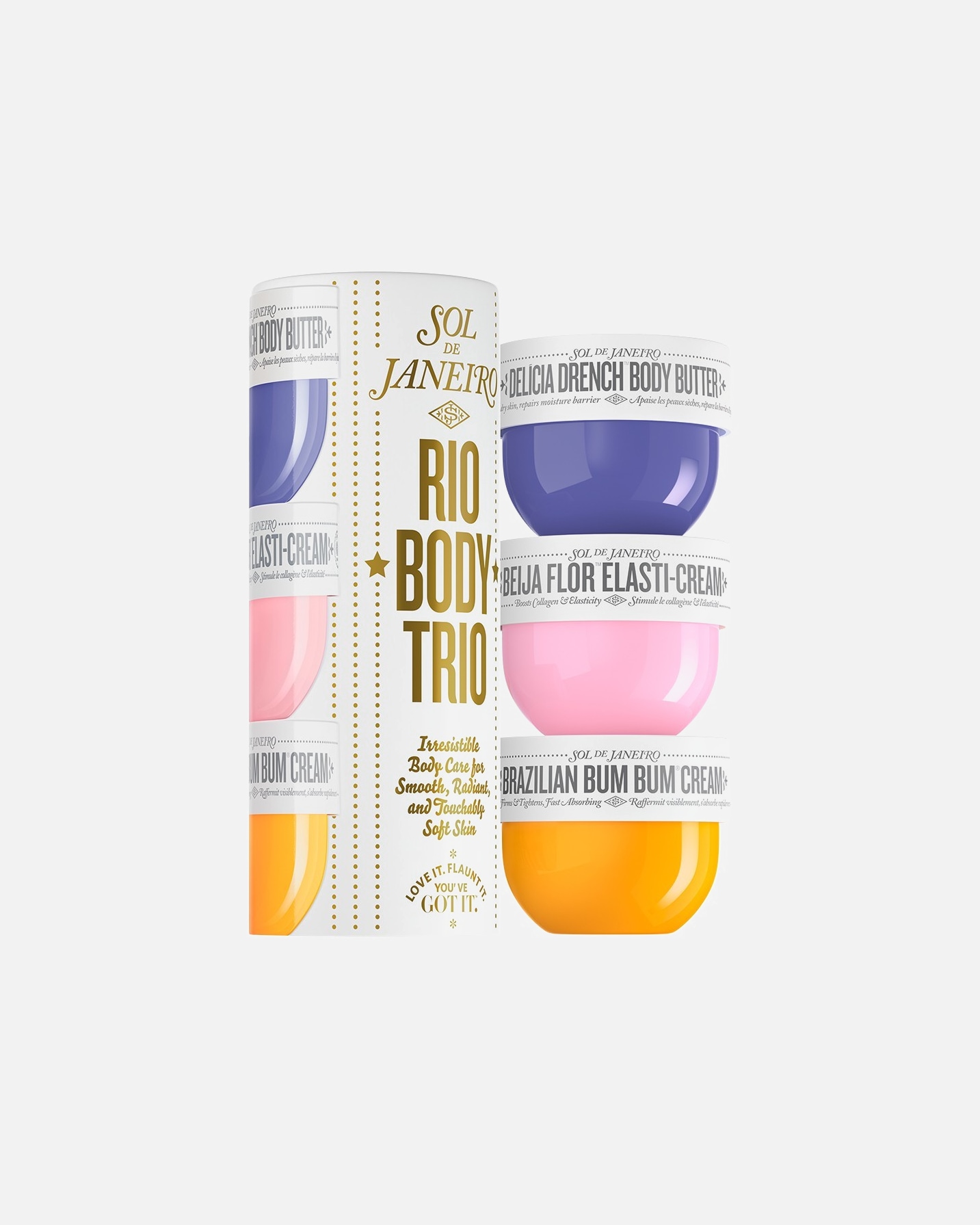 Kūno kremas UnisexSol de JaneiroRio Body Trio1 vnt.