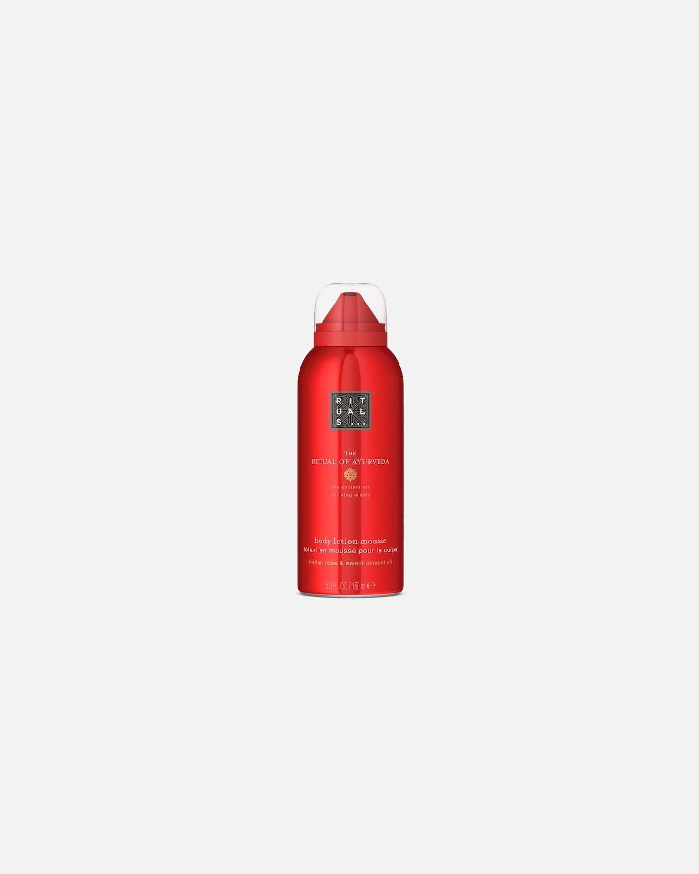 Kūno putos MoterimsRitualsThe Ritual of AyurvedaBodylotion Mousse150 ml