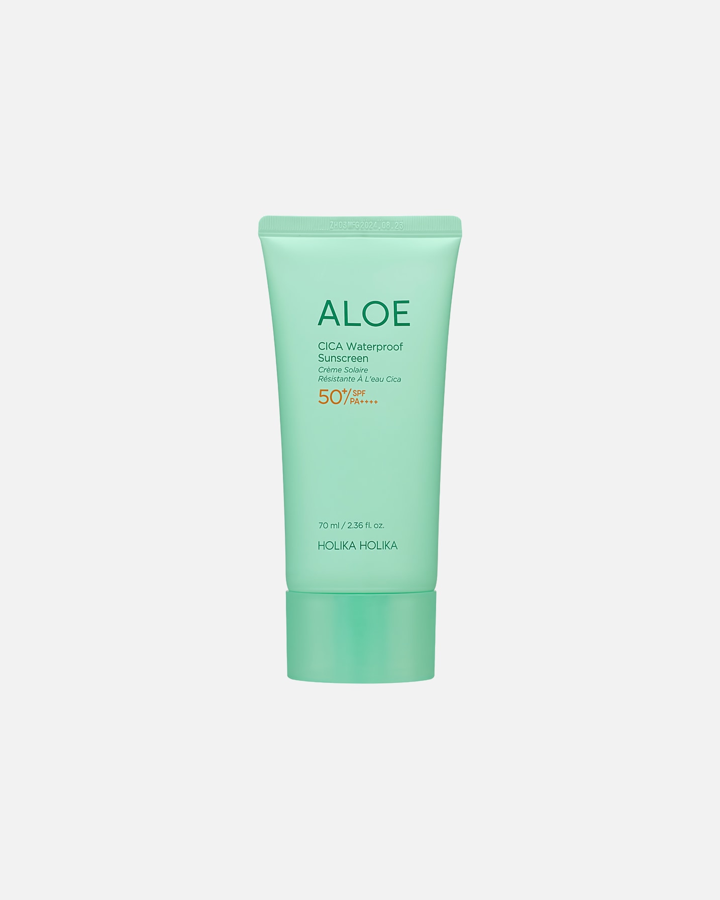 Kūno saulės kremas UnisexHolika HolikaAloe Cica Waterproof Sunscreen SPF50+70 ml
