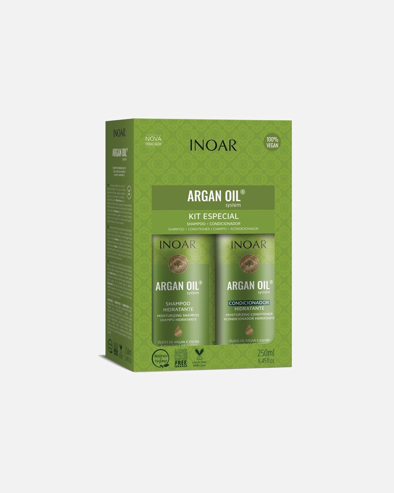 Plaukų priežiūros rinkinys UnisexINOARDefault Brand LineArgan Oil Duo Kit1 vnt.