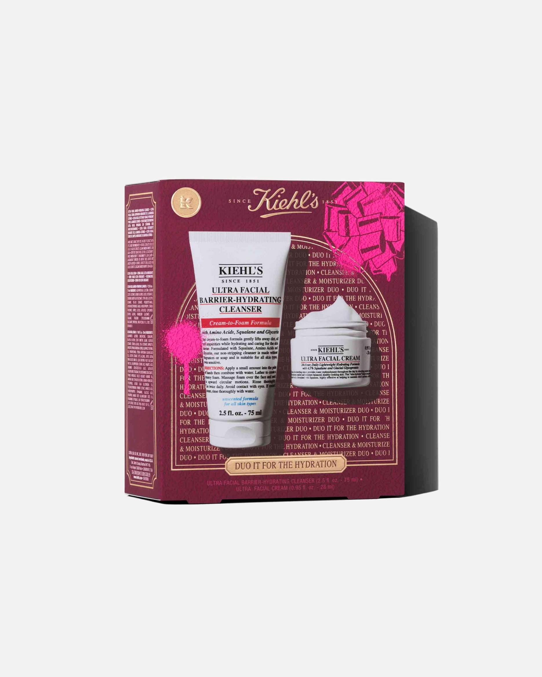 Veido odos priežiūros rinkinys UnisexKiehl’sUltra FacialHydrate All the Way 1 vnt.