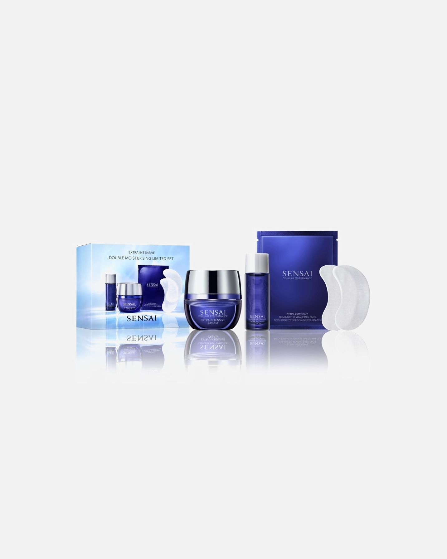 Veido priežiūros rinkinys UnisexSENSAIEXTRA INTENSIVE DOUBLE MOISTURISING LIMITED SET1 vnt.
