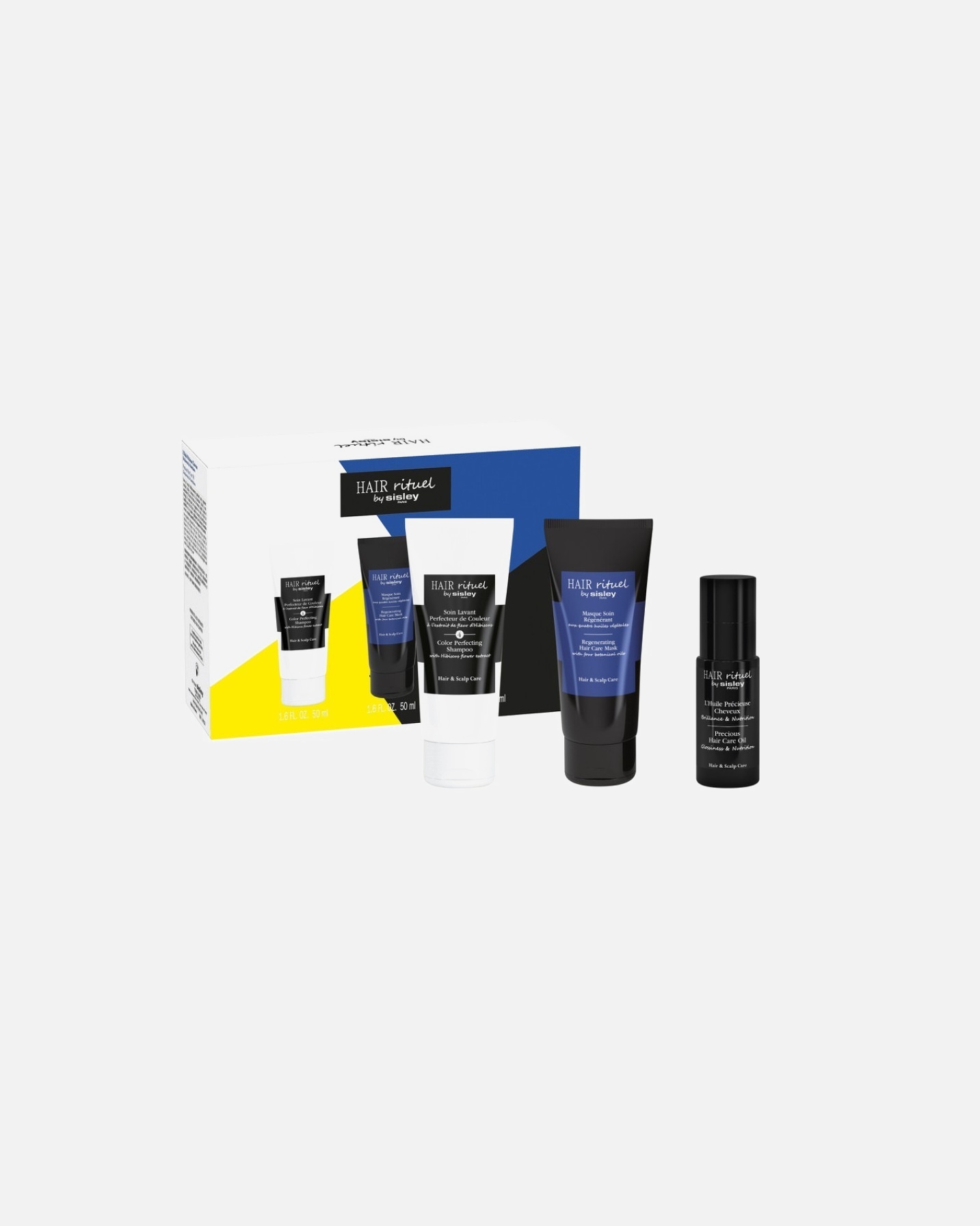 Plaukų priežiūros rinkinys UnisexHAIR RITUEL by SisleyColor Care & Shine Discovery Kit1 vnt.