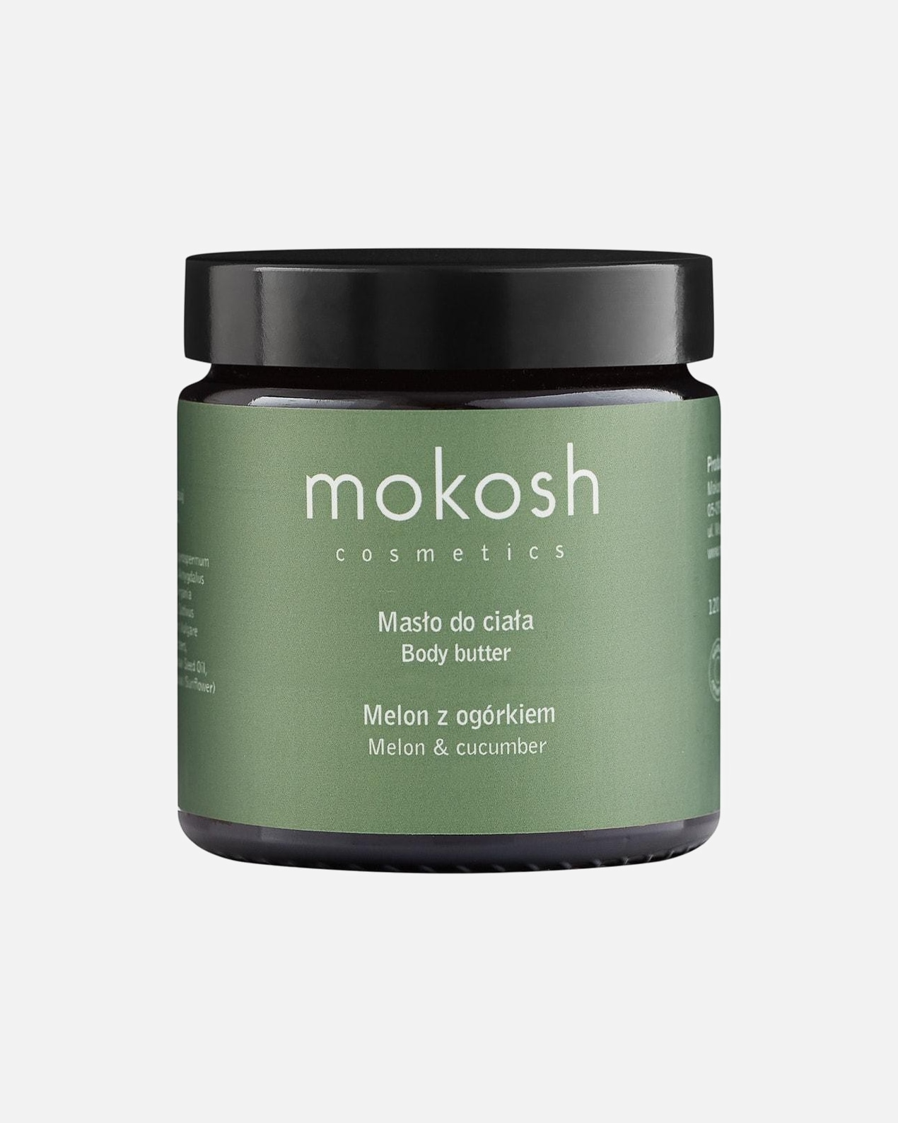 Kūno sviestas UnisexMokoshBody Butter Melon & Cucumber120 ml