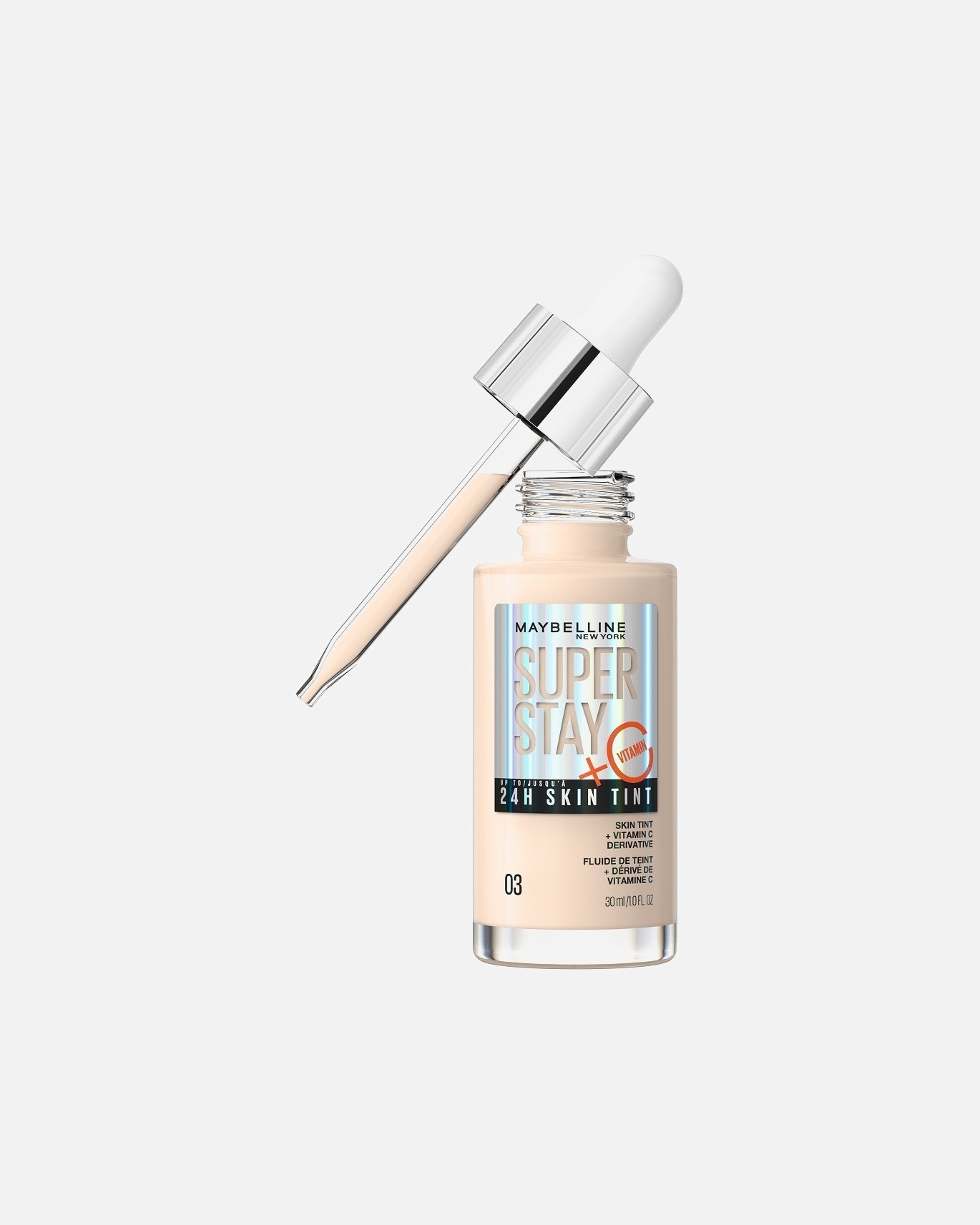 Makiažo pagrindas UnisexMaybellineSuper Stay 24H Skin TintNr. 03