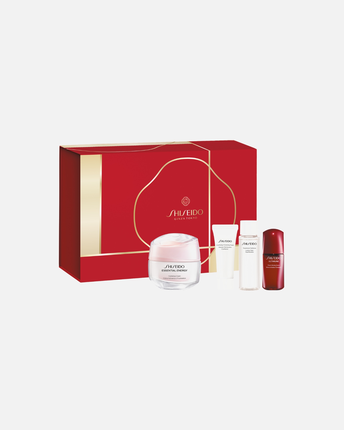 Veido priežiūros rinkinys UnisexShiseidoESSENTIAL ENERGYHOLIDAY KIT1 vnt.