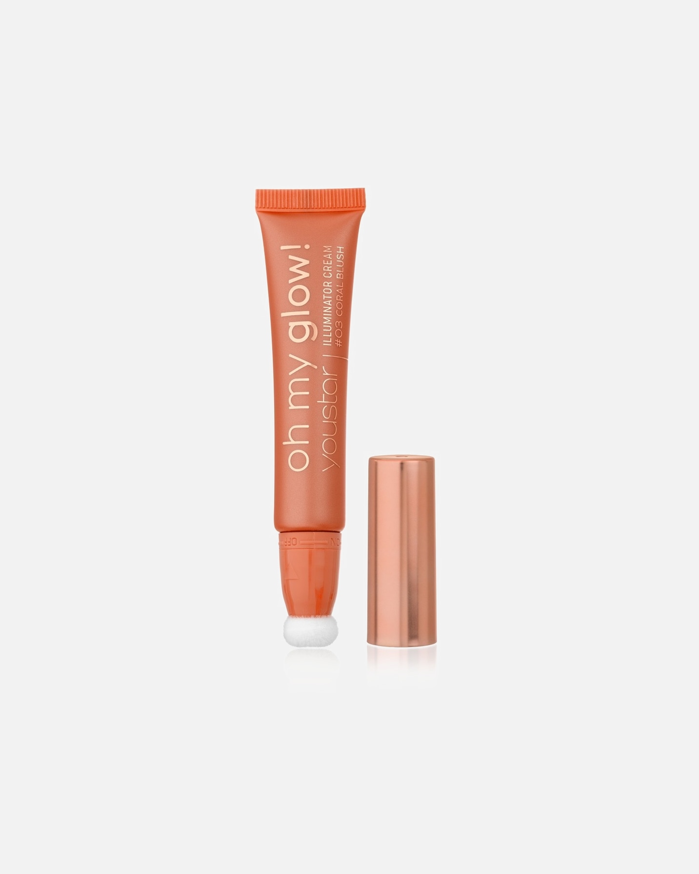 Švytėjimo suteikianti priemonė/highlighteris MoterimsyoustarOh My Glow! Illuminator CreamNr. 03 Coral Blush