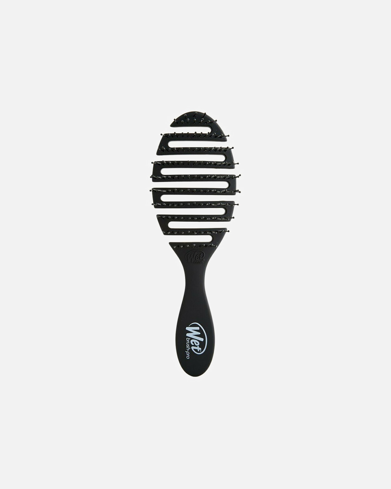 Plaukų šepetys UnisexWet BrushPro Flex Dry Oval Brush Black1 vnt.