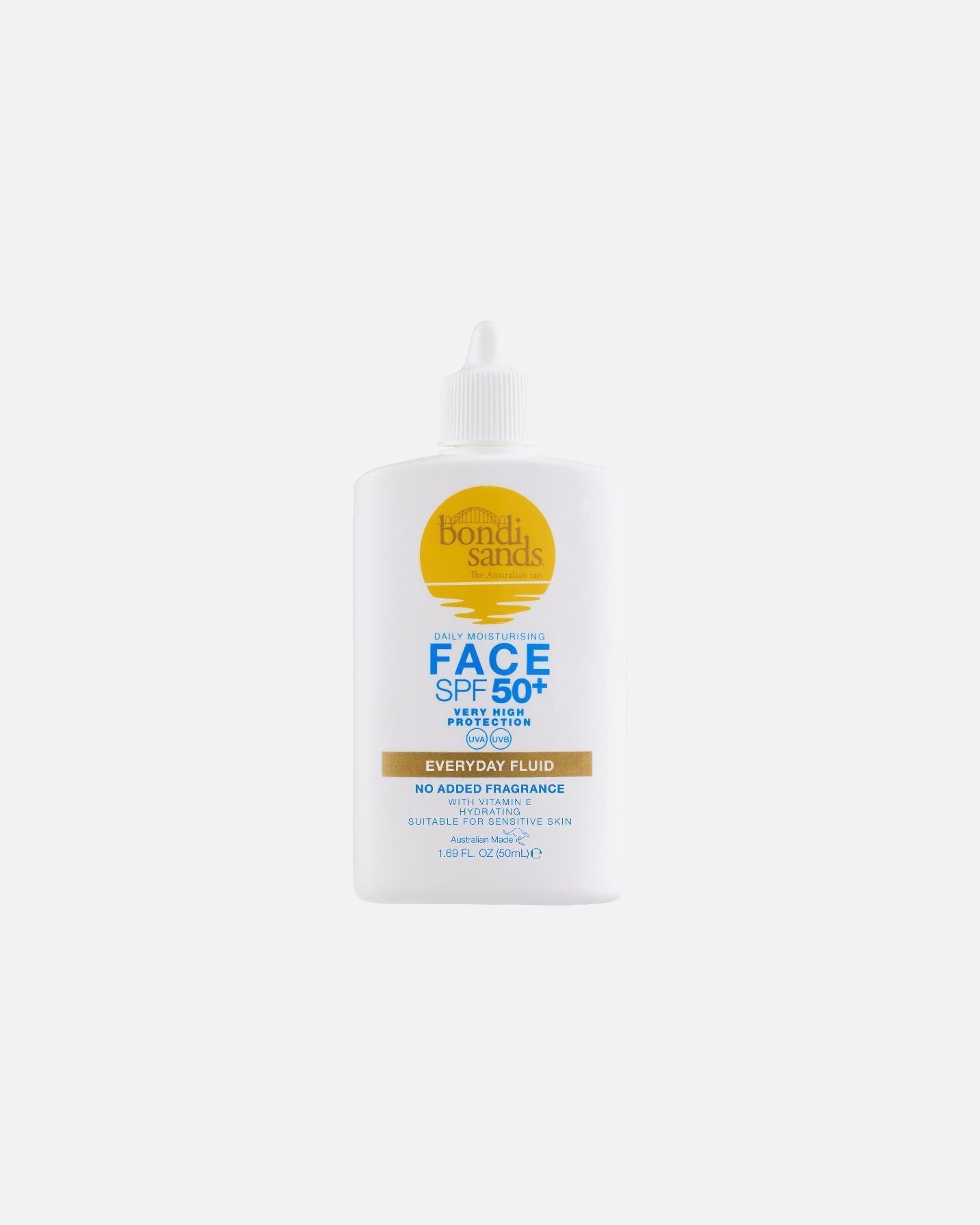 Veido fluidas UnisexBondi SandsSPF 50+ EVERYDAY FACE FLUID50 ml