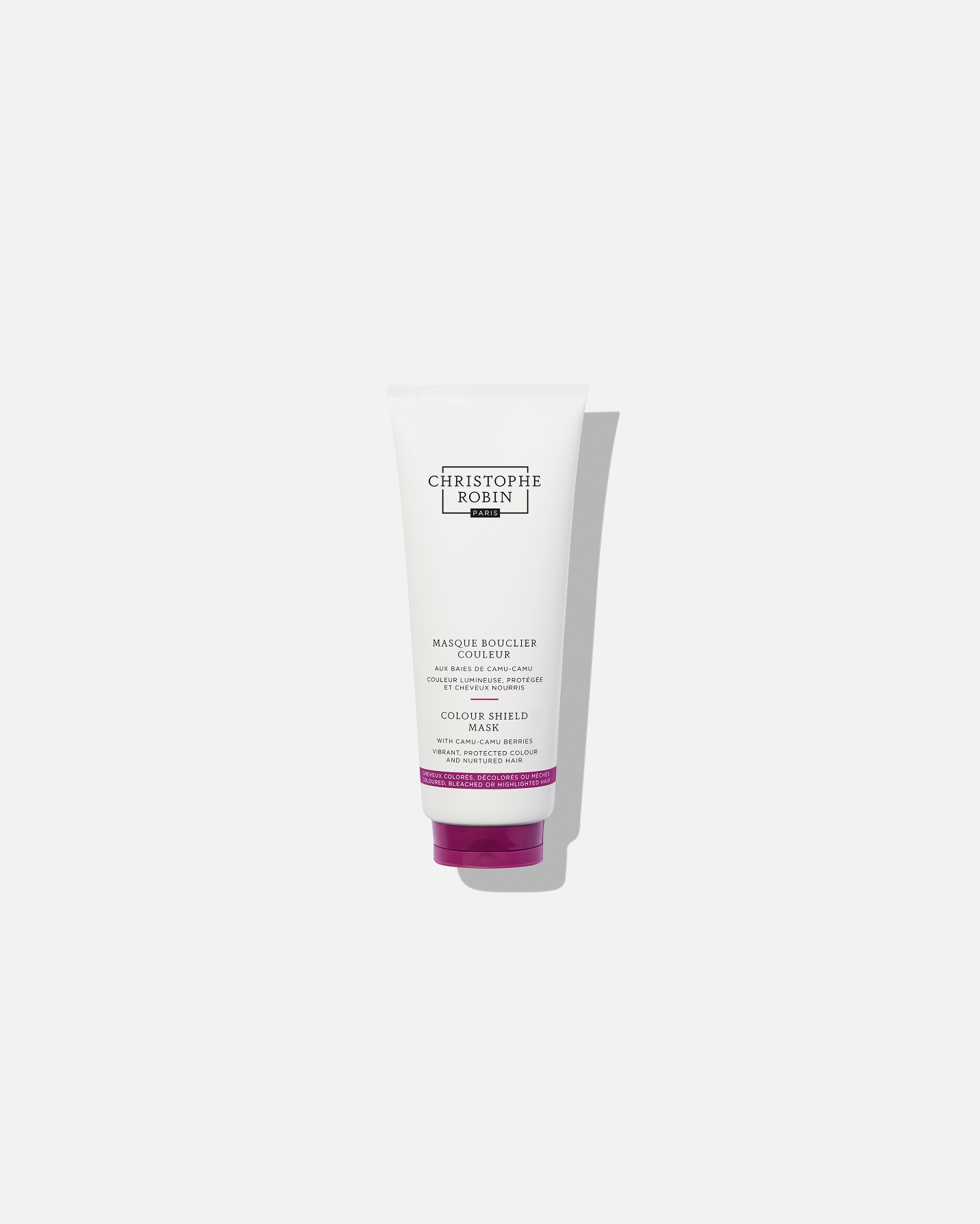 Plaukų kaukė UnisexChristophe RobinColor ShieldColour Shield Mask With Camu-Camu Berries200 ml