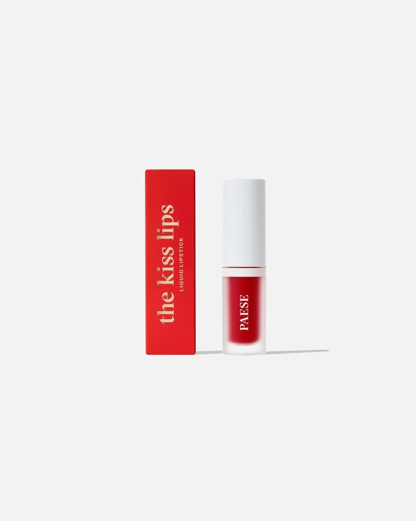 Lūpų dažai UnisexPaeseThe Kiss Lips Liquid LipstickNr. 06 Classic Red