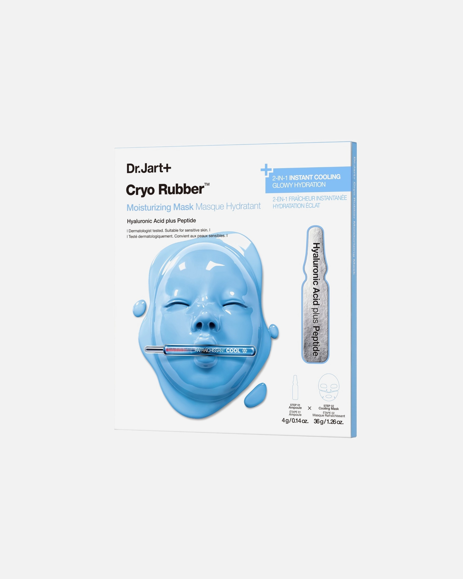 Drėkinamoji veido kaukė UnisexDr. Jart+Cryo RubberMoisturizing Mask1 vnt.