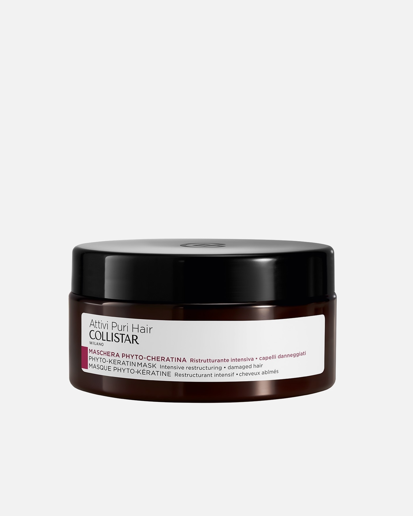 Plaukų kaukė UnisexCollistarAttivi PuriATTIVI PURI PHYTO-KERATIN Mask Intensive Restructuring200 ml