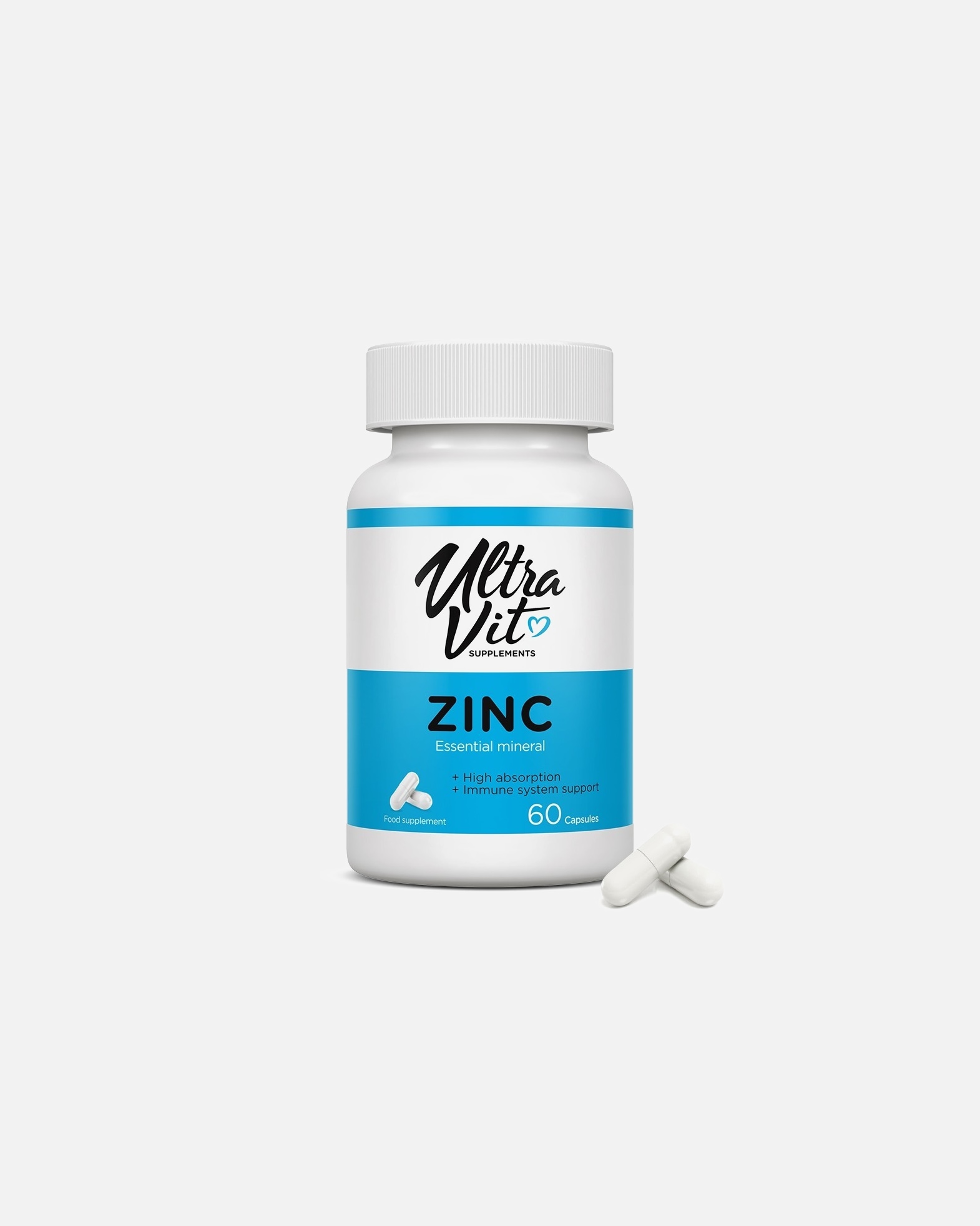 Odos papildai UnisexULTRAVITDefault Brand LineZinc1 x 60 vnt.