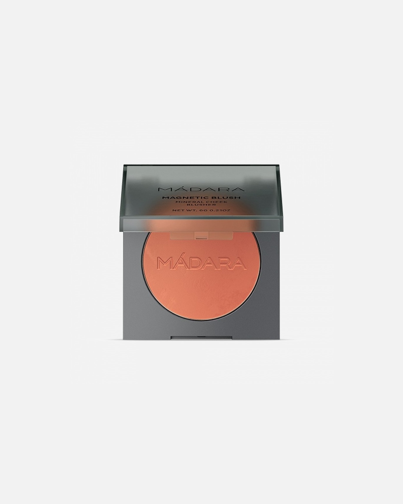 Skaistalai, Akių ir skruostų dažai, Lūpų ir skruostų dažai UnisexMÁDARAMagnetic Blush Mineral Cheek BlusherNr. 1 Fierce Flame