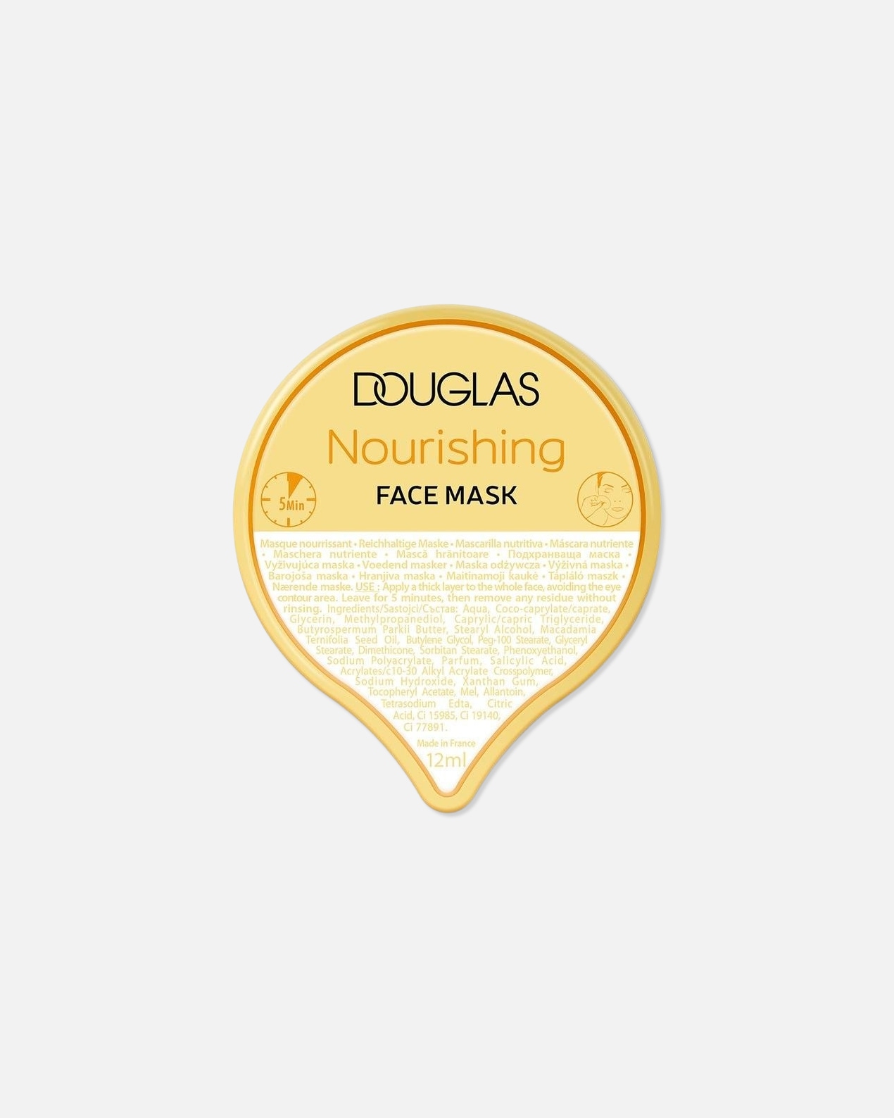 Drėkinamoji veido kaukė UnisexDouglas CollectionNourishing Face Mask12 ml