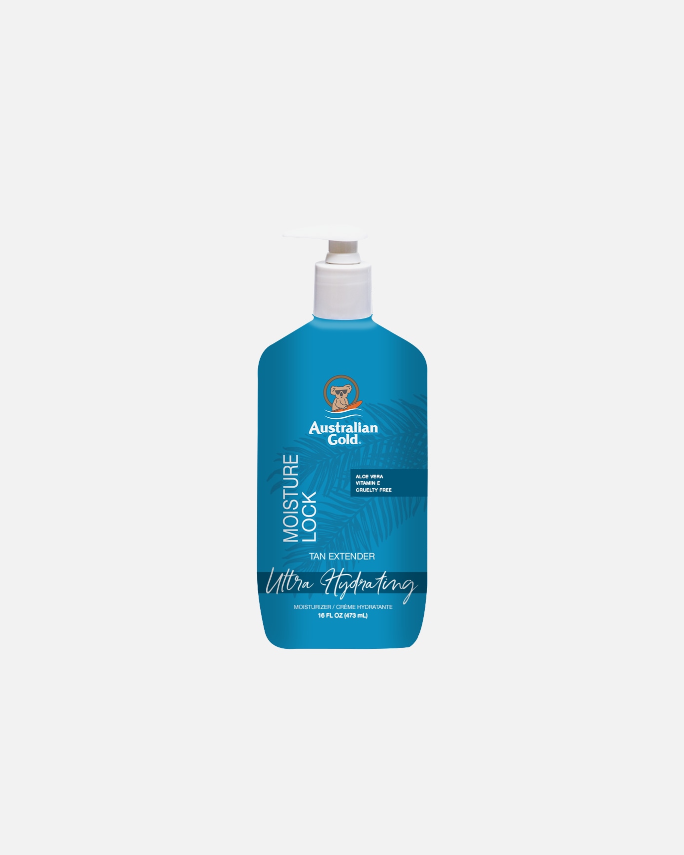 Kūno kremas po deginimosi UnisexAustralian GoldAMoisture Lock Tan Extender473 ml