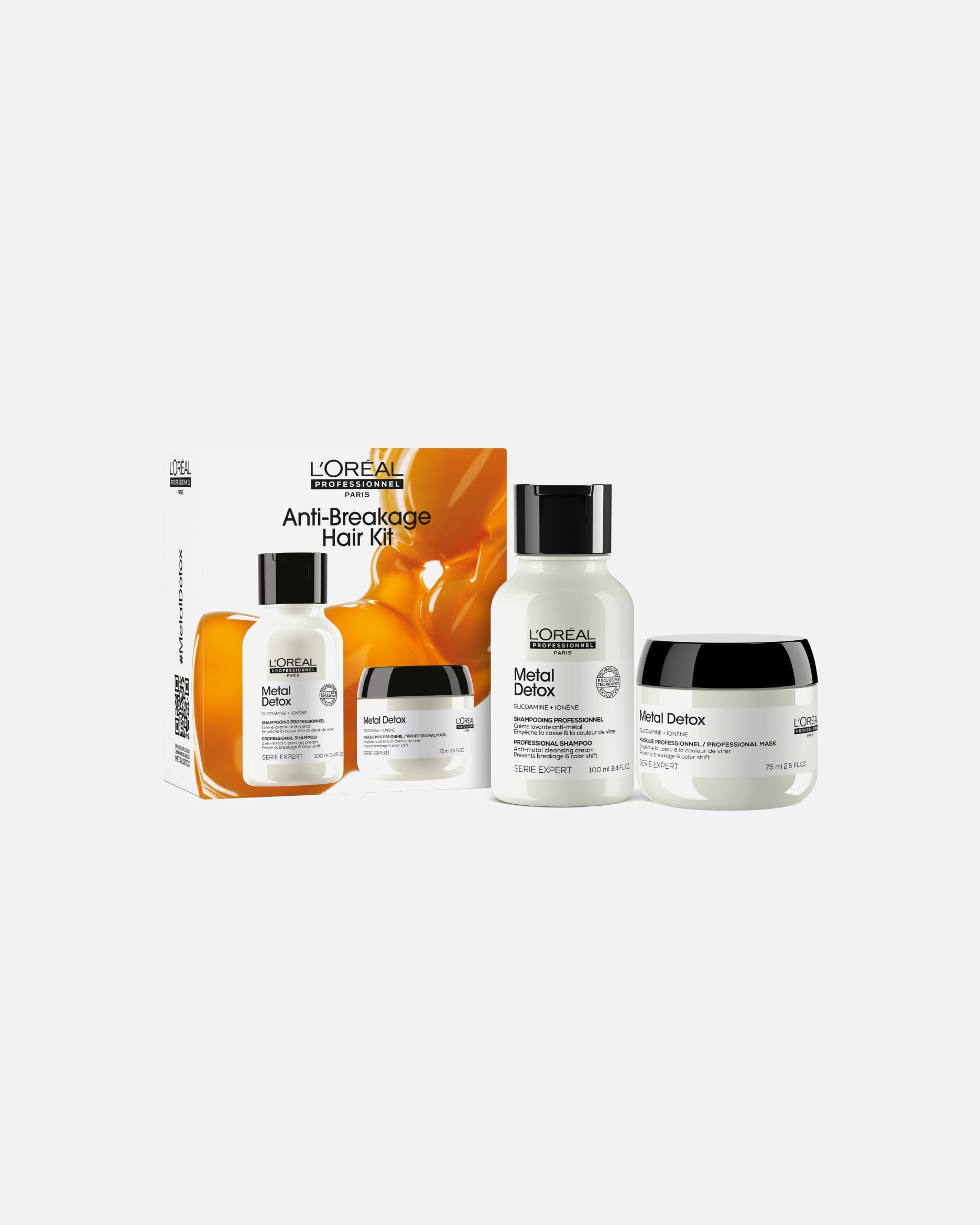 Plaukų priežiūros rinkinys UnisexL´Oréal Professionnel ParisSerie Expert Metal DXAnti-Hair Breakage Discovery Duo1 vnt.