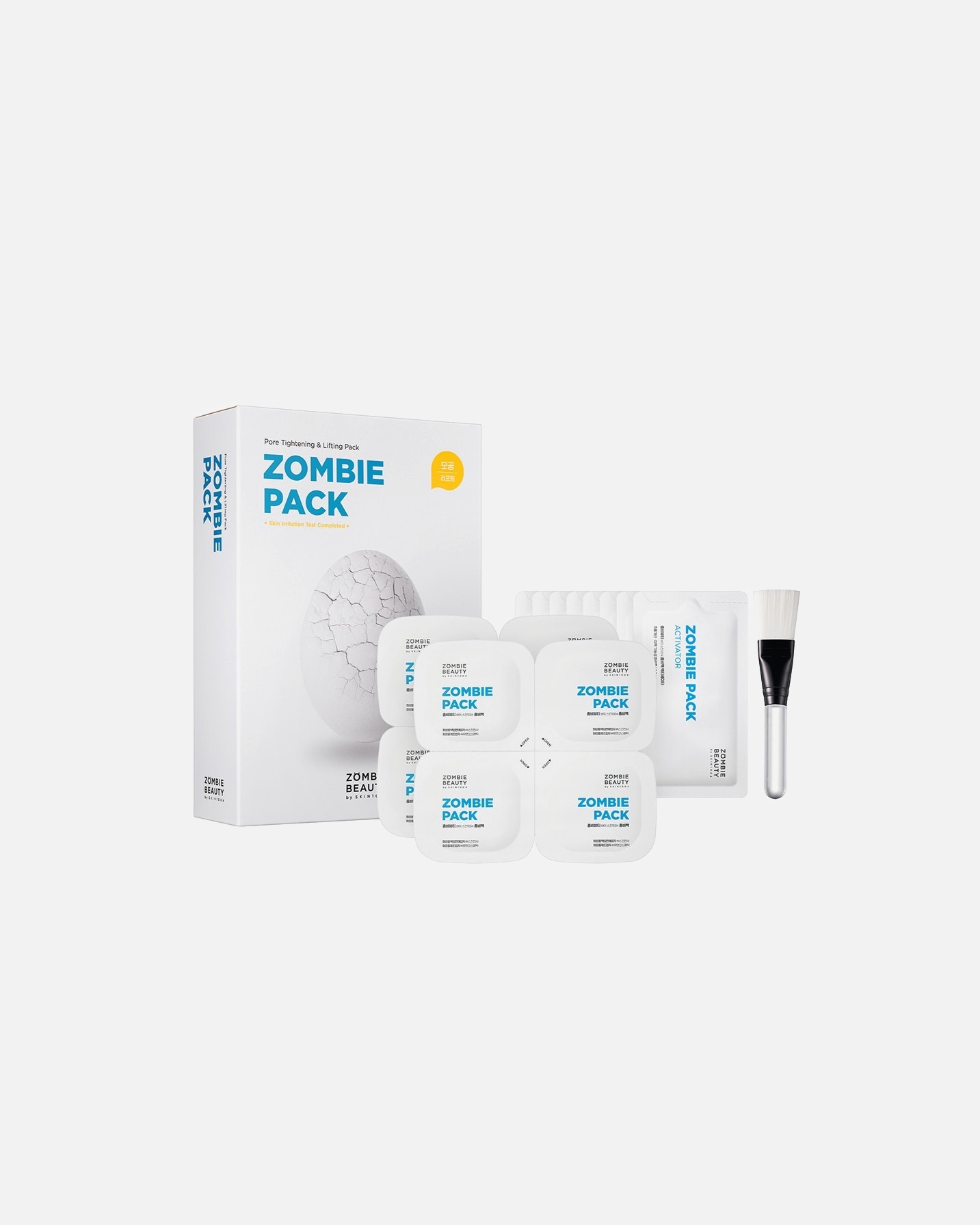 Veido odos priežiūros rinkinys UnisexSKIN1004Zombie Pack Mask1 vnt.