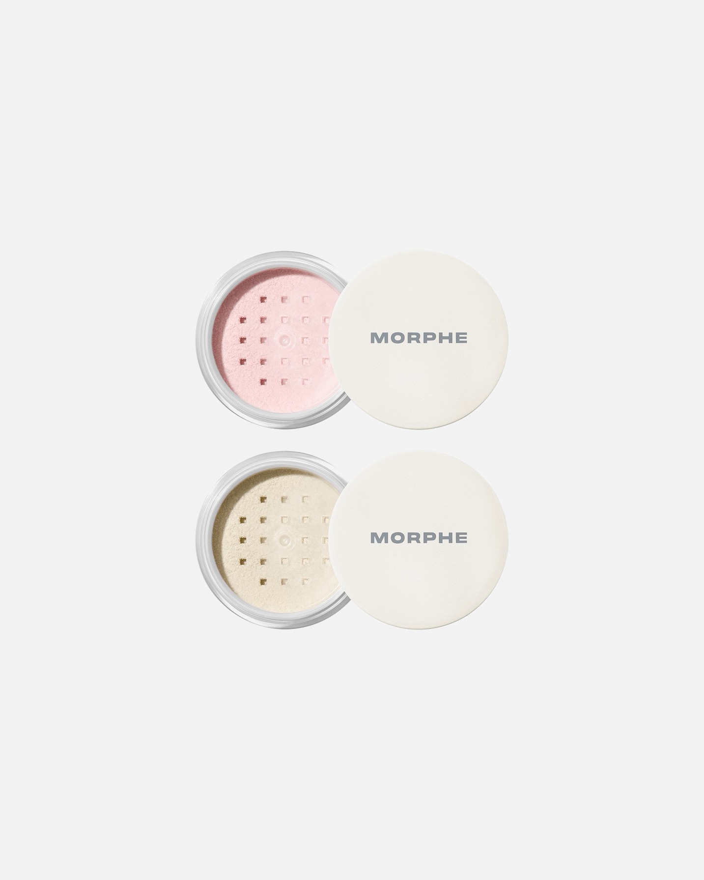 Veido makiažo rinkinys UnisexMorpheTOTALLY SET MINI BRIGHTEN & SET POWDER DUO - EU/UK/AUSTranslucent