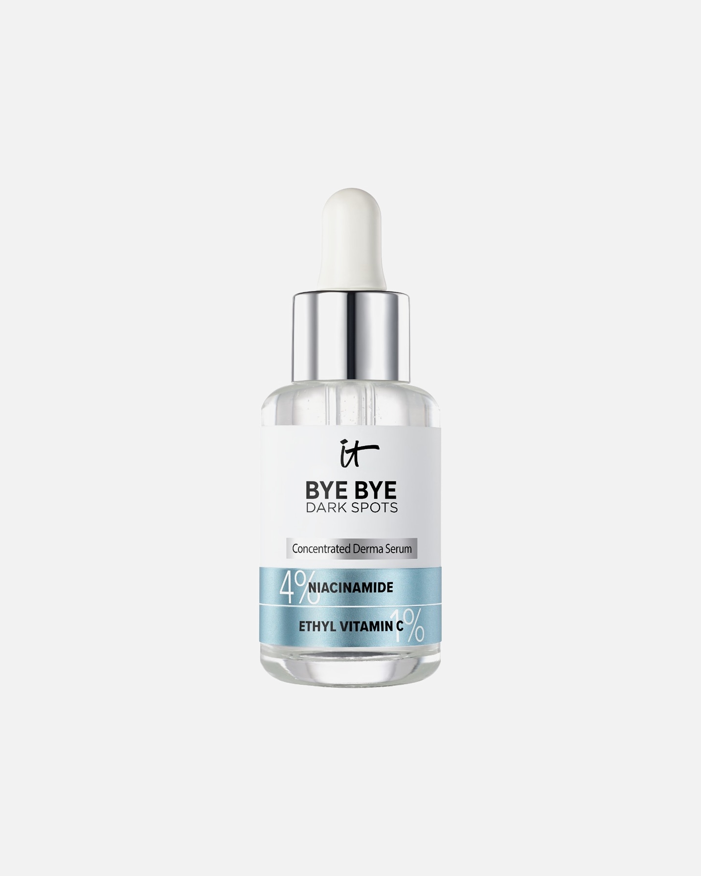 Drėkinamasis veido serumas, Veido serumas/koncentratas UnisexIT CosmeticsBye ByeBye Bye Dark Spots 4% Niacinamide Serum30 ml