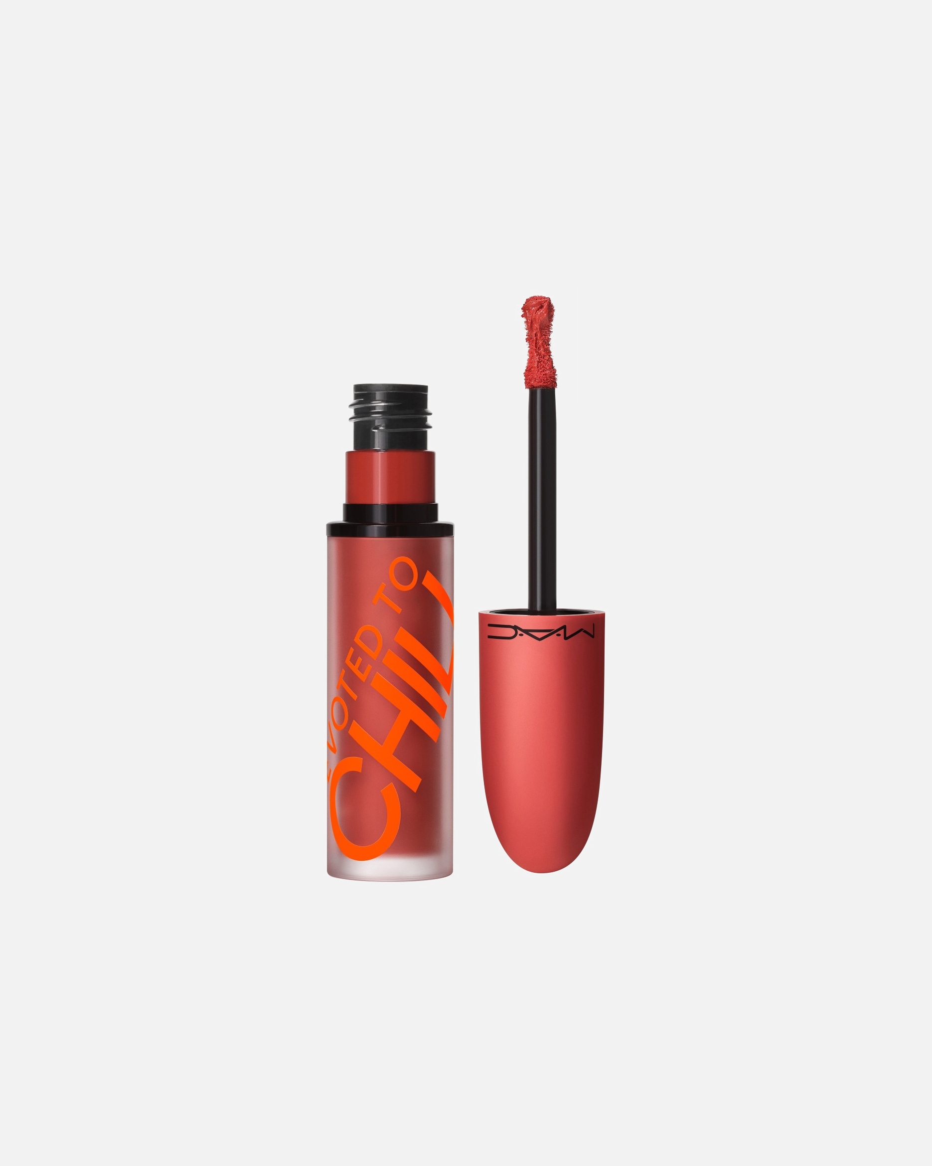 Lūpų dažai UnisexMACChili's CrewPowder Kiss Liquid LipcolourDevoted To Chili