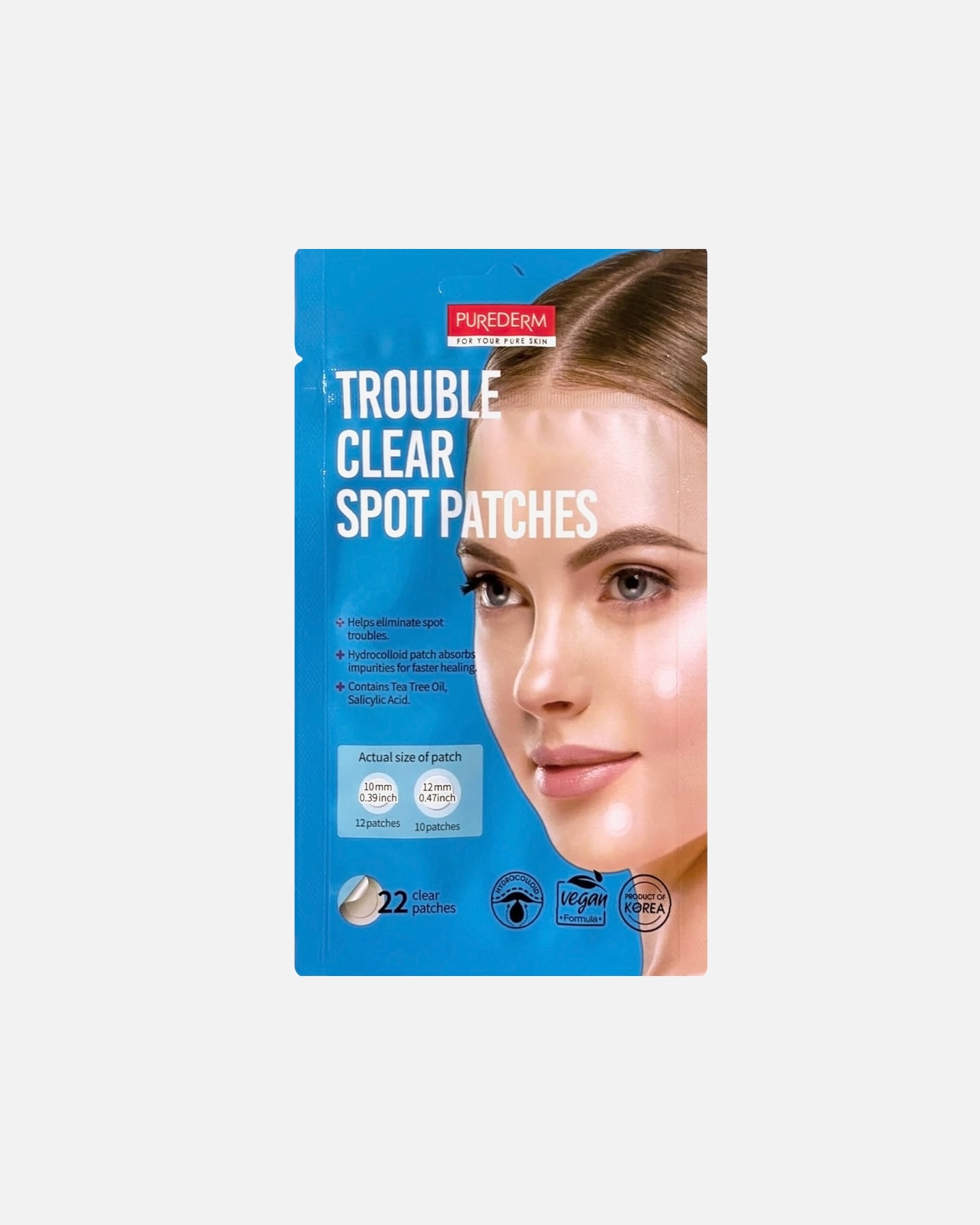 Veido kremas UnisexPuredermTrouble Clear Spot Patches1 vnt.