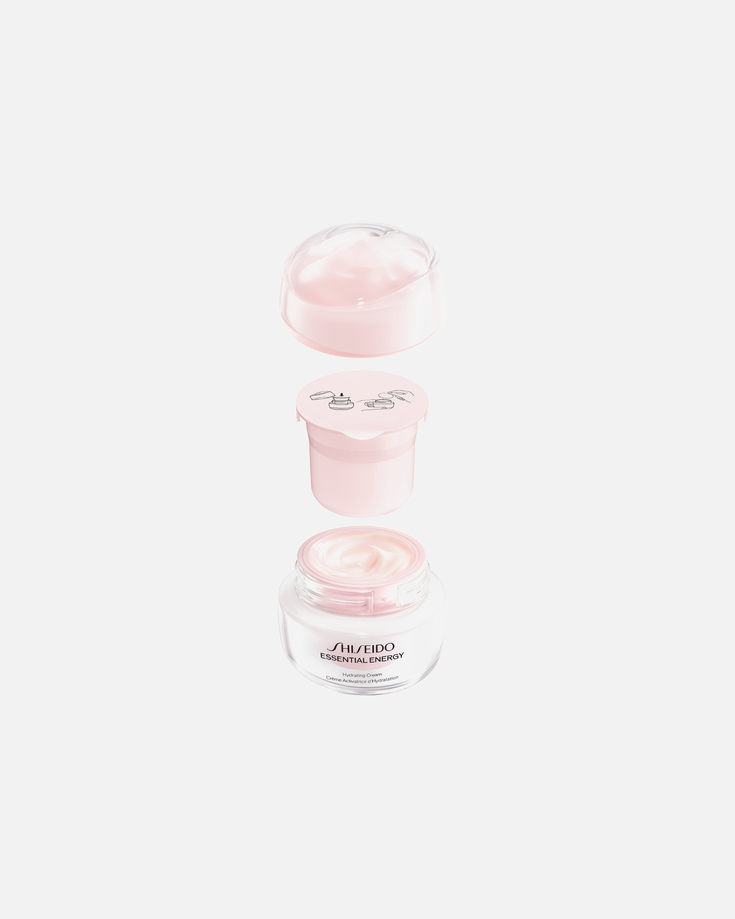 Veido kremas | dieninis MoterimsShiseidoESSENTIAL ENERGYHydrating Cream50 ml - Refill
