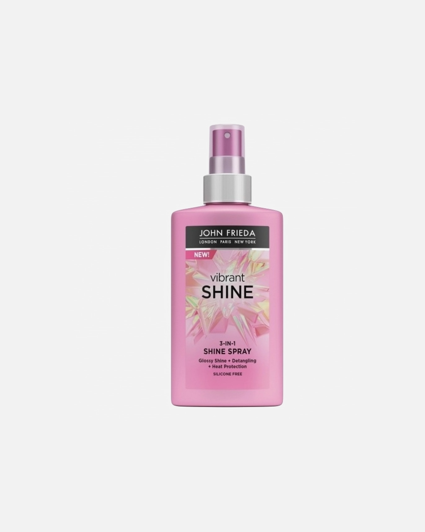 Plaukų kaukė MoterimsJohn FriedaBrilliant ShineVibrant Shine 3-IN-1 Shine Spray150 ml