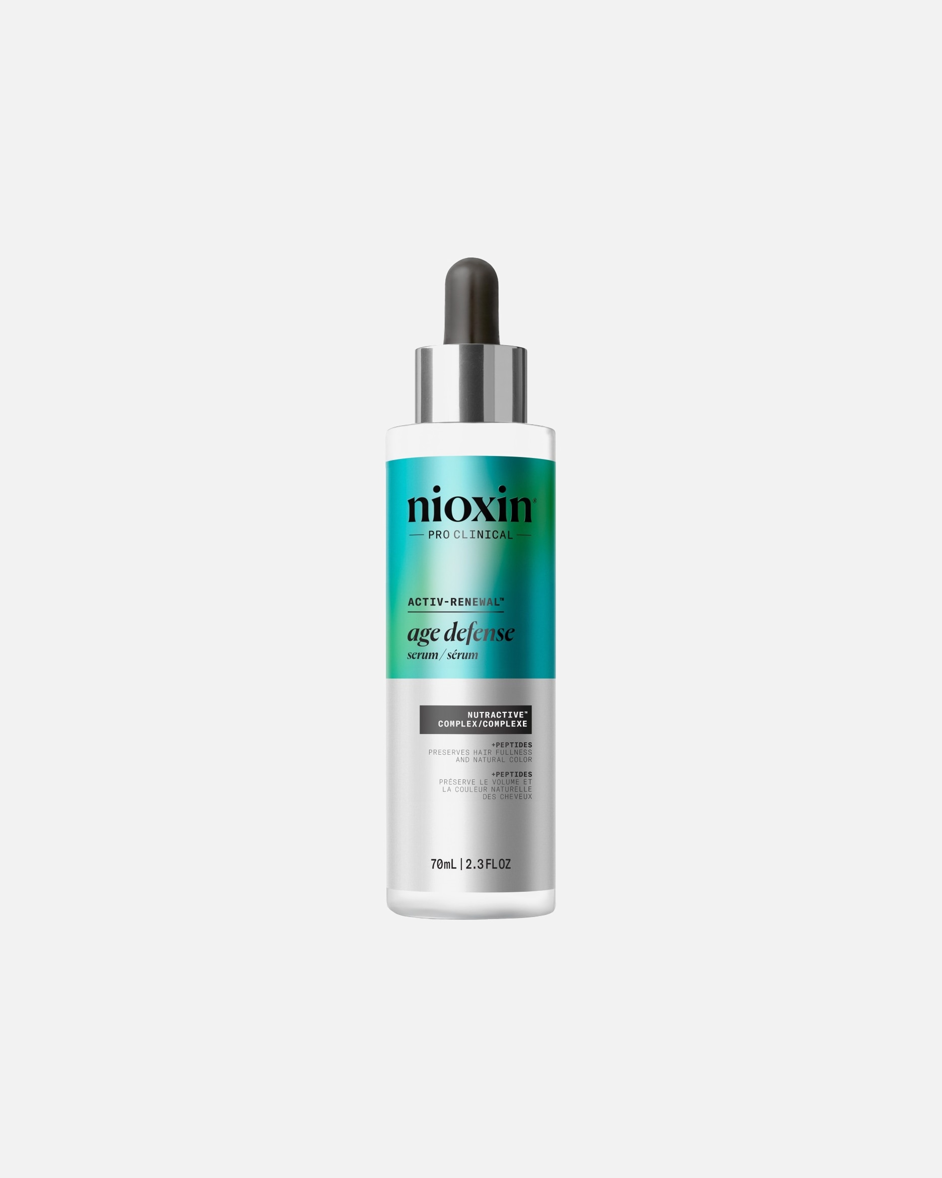 Plaukų atstatomoji priemonė UnisexNioxinAGE DEFENSE Serum70 ml